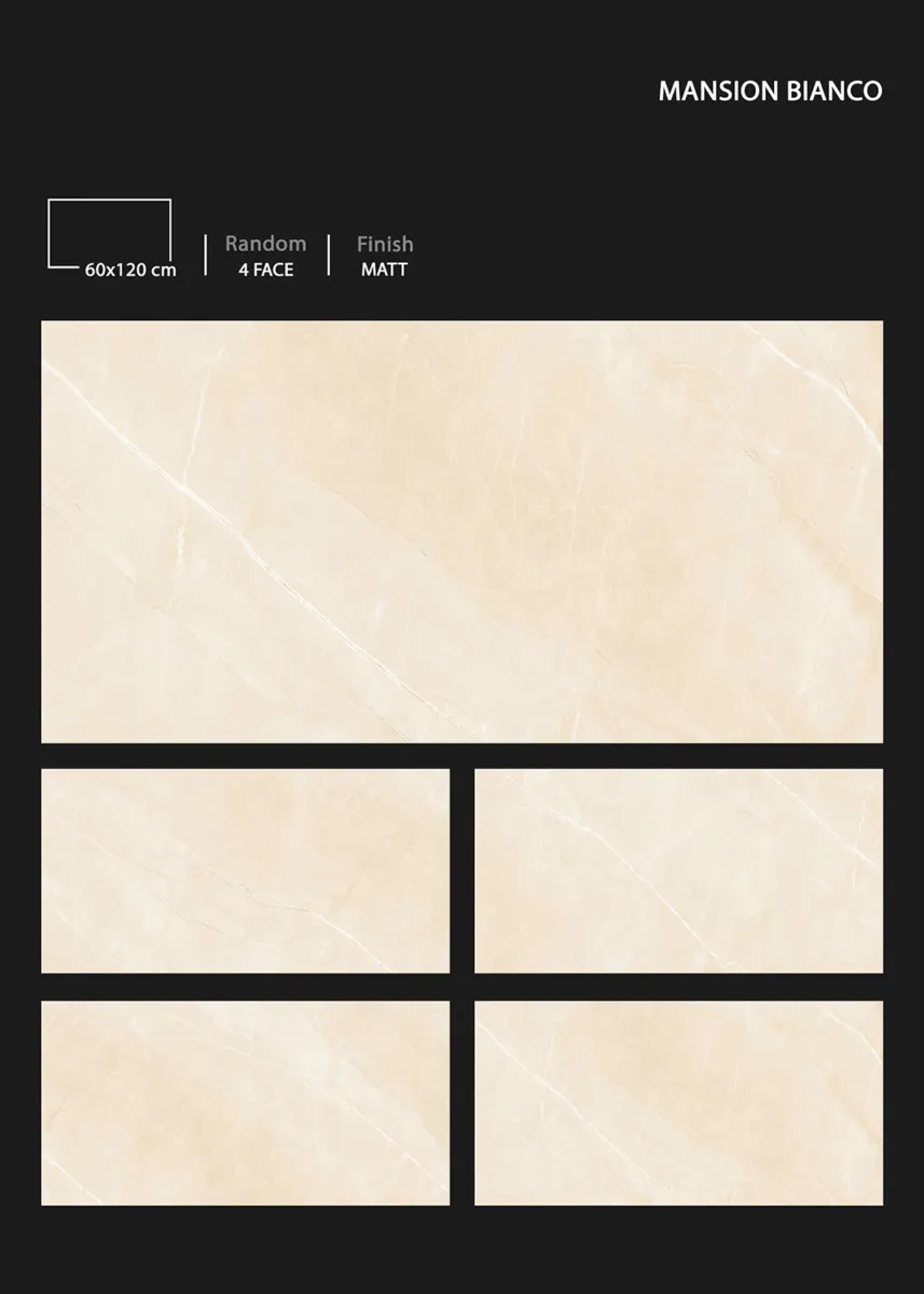 MATT 60x120cm - Design 10 - 600x1200mm Matt