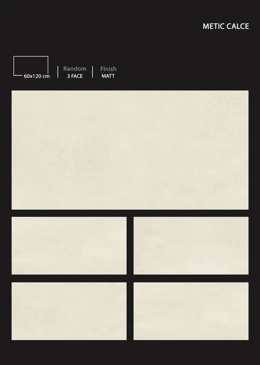 MATT 60x120cm - Design 18 - 600x1200mm Matt
