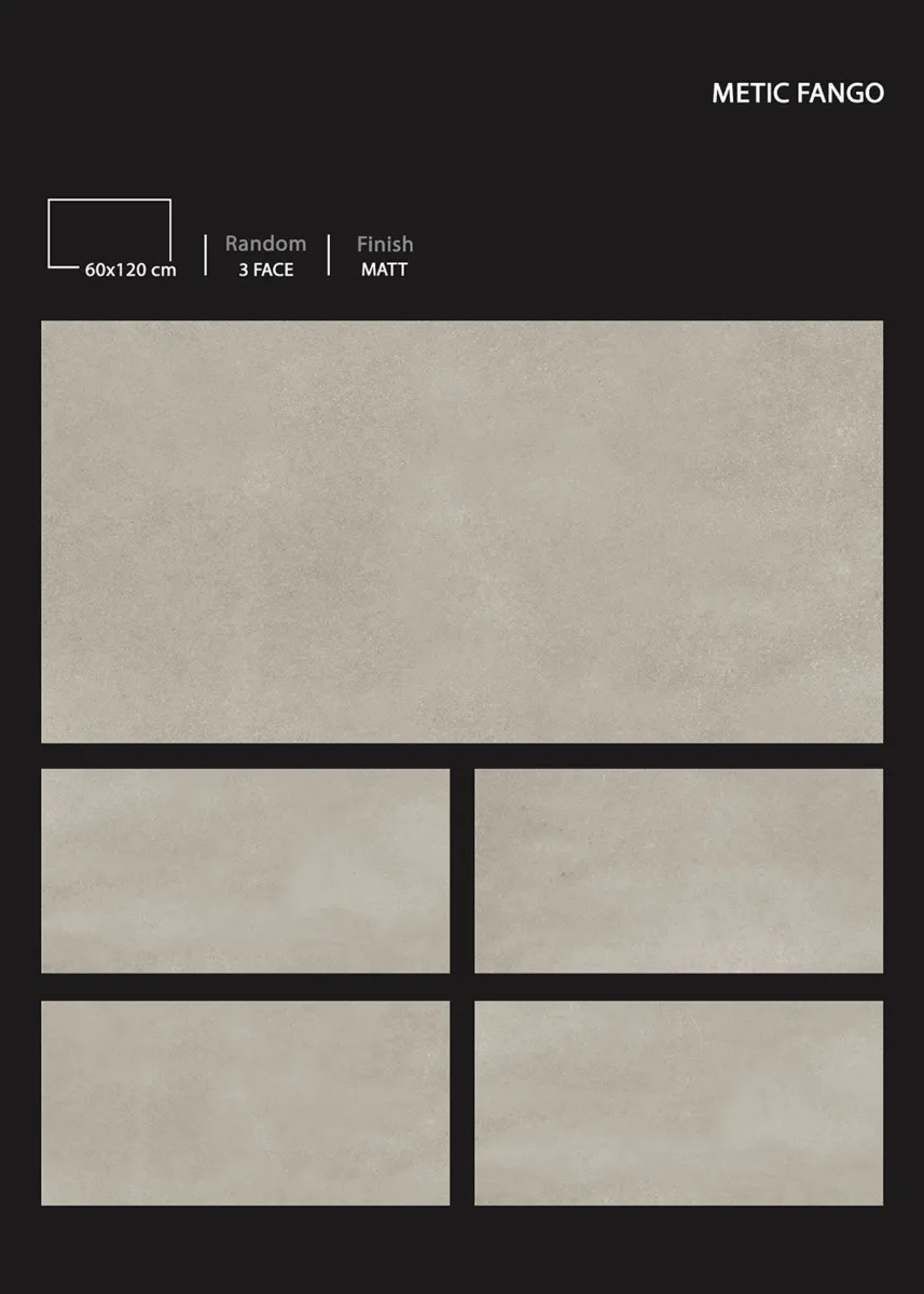 MATT 60x120cm - Design 19 - 600x1200mm Matt