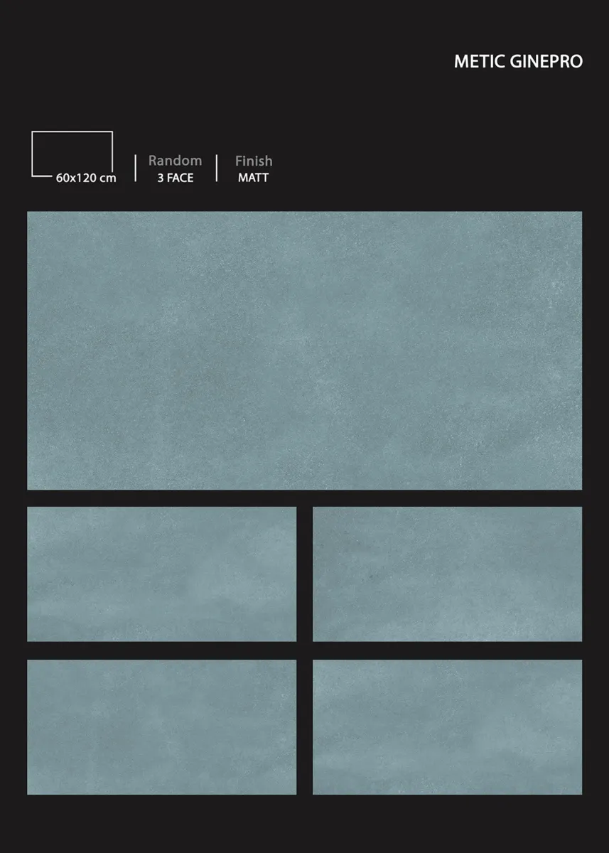 MATT 60x120cm - Design 20 - 600x1200mm Matt