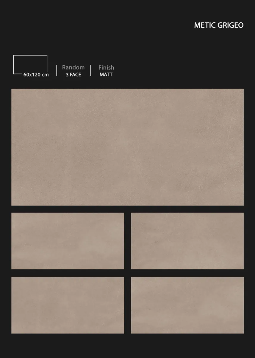 MATT 60x120cm - Design 21 - 600x1200mm Matt