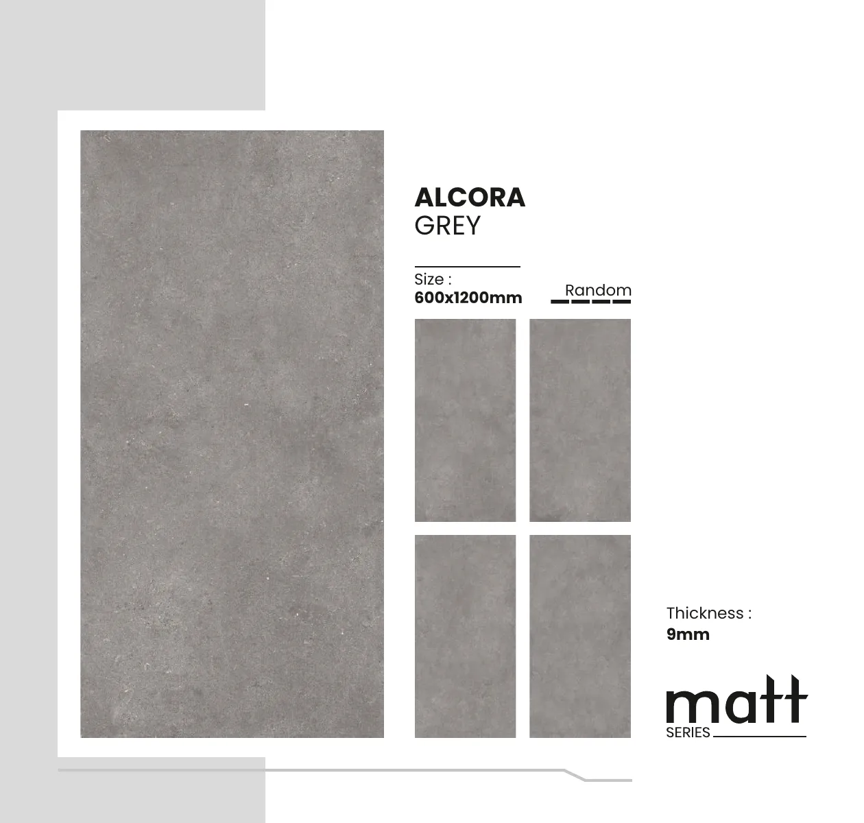 Matt Series Catalogue - Design 3 - 600x1200mm Matt