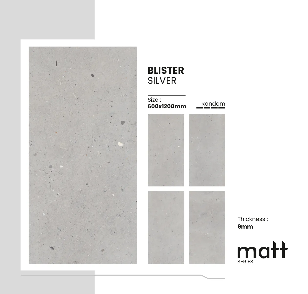 Matt Series Catalogue - Design 6 - 600x1200mm Matt