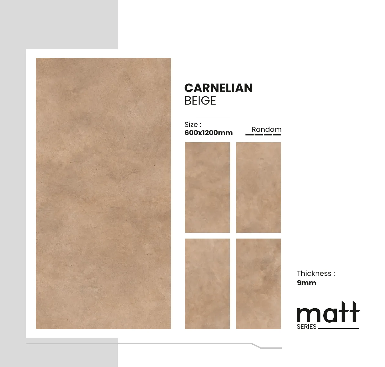 Matt Series Catalogue - Design 10 - 600x1200mm Matt