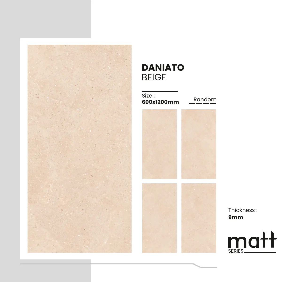 Matt Series Catalogue - Design 16 - 600x1200mm Matt