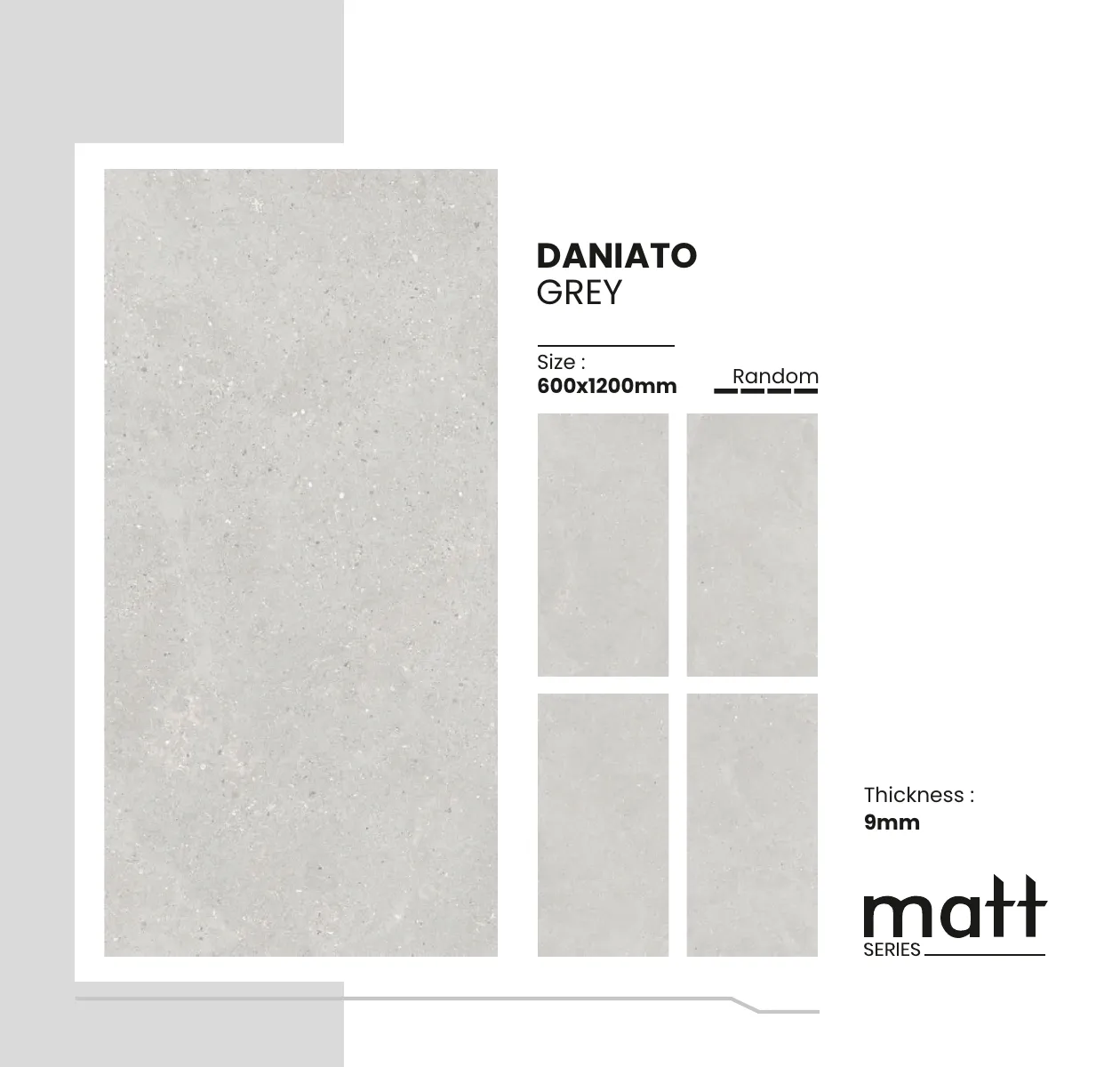 Matt Series Catalogue - Design 17 - 600x1200mm Matt