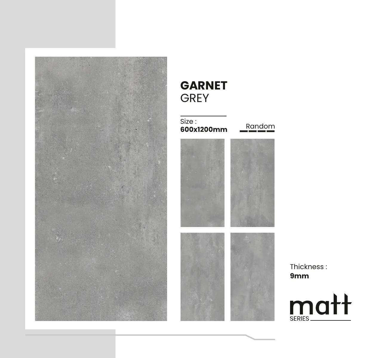 Matt Series Catalogue - Design 21 - 600x1200mm Matt