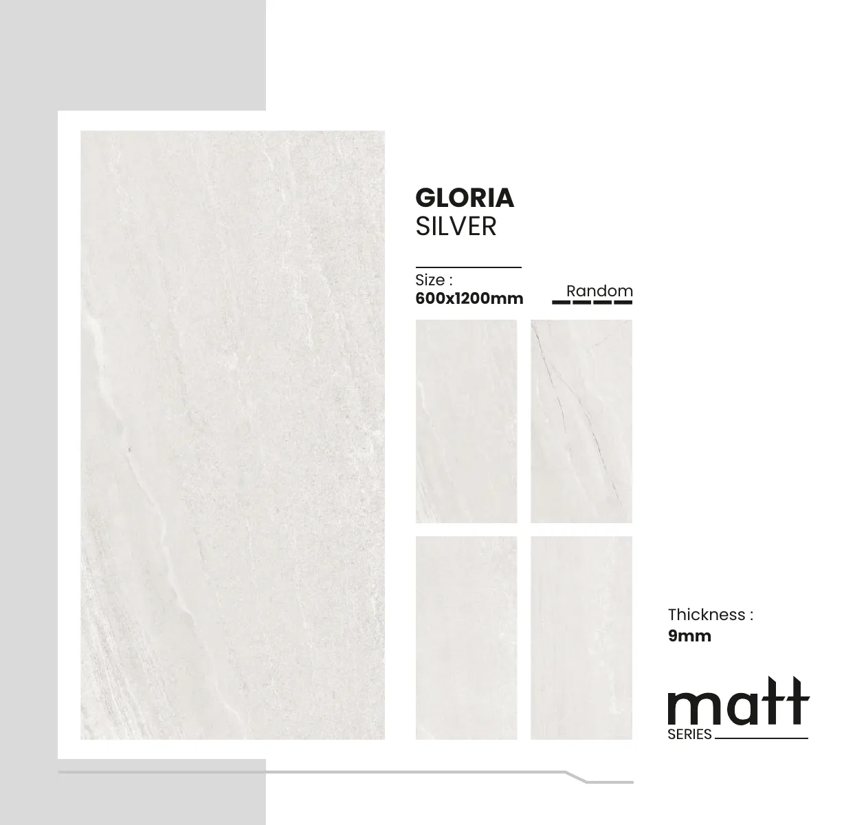 Matt Series Catalogue - Design 25 - 600x1200mm Matt
