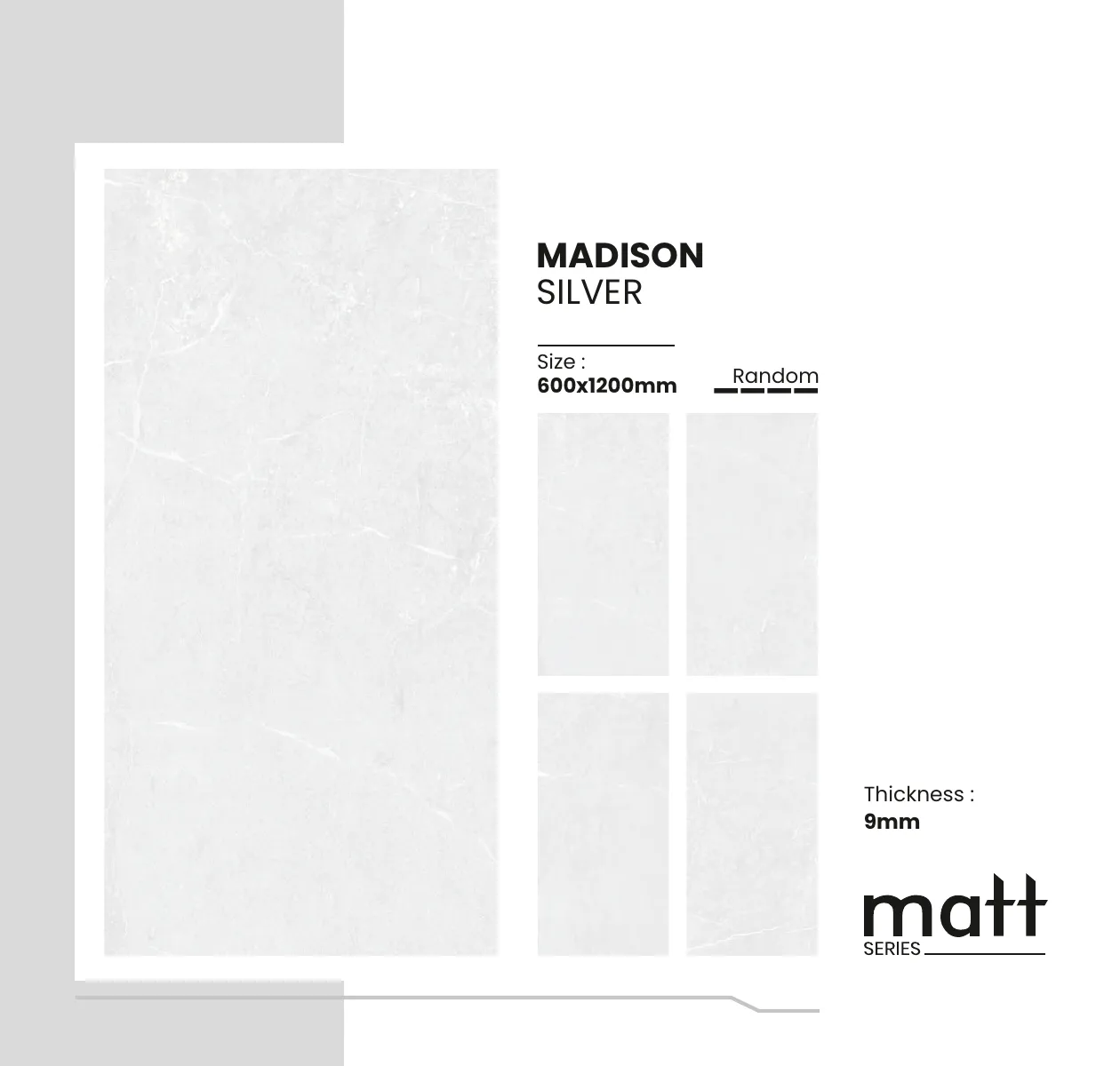 Matt Series Catalogue - Design 30 - 600x1200mm Matt