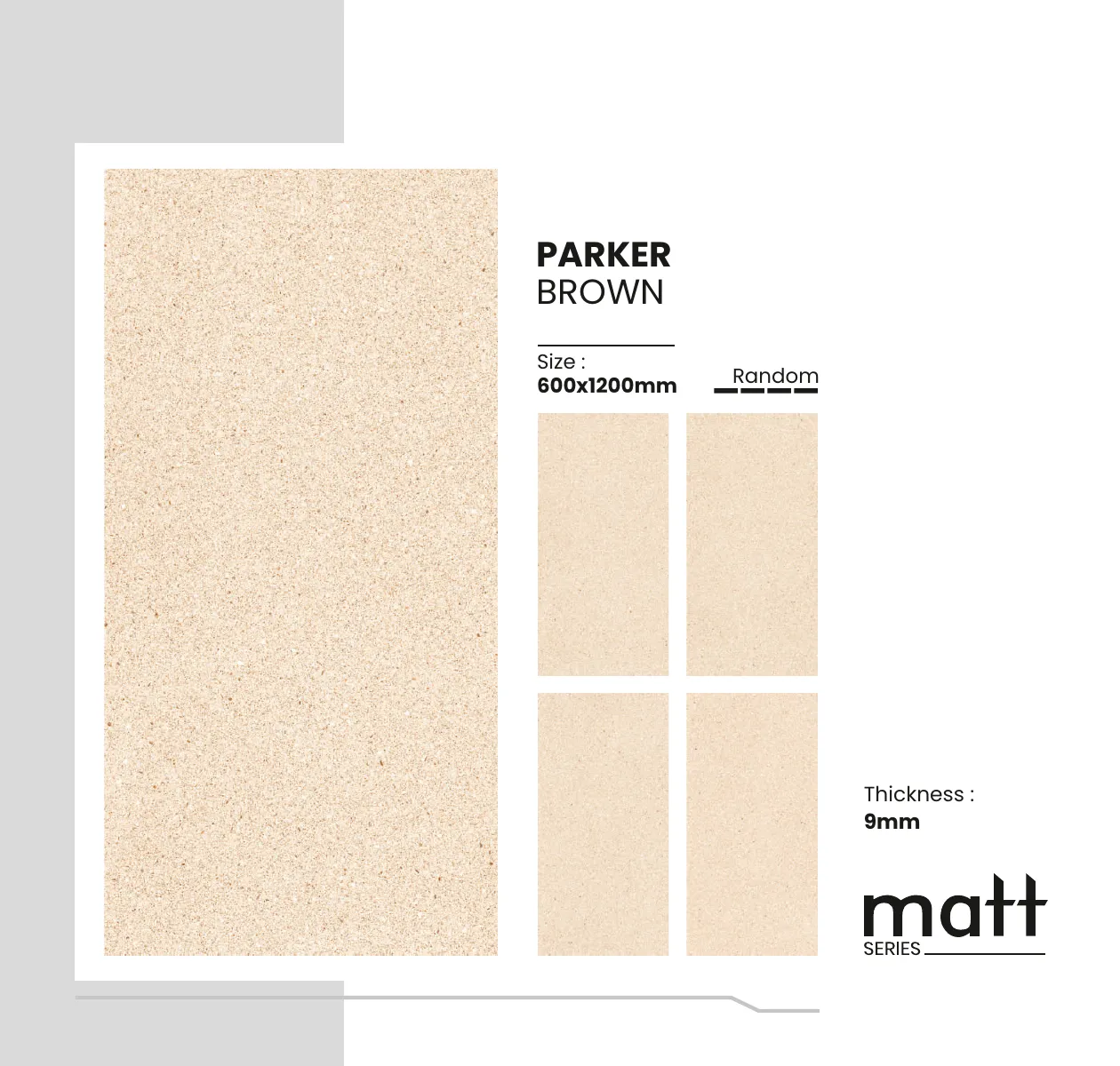 Matt Series Catalogue - Design 33 - 600x1200mm Matt