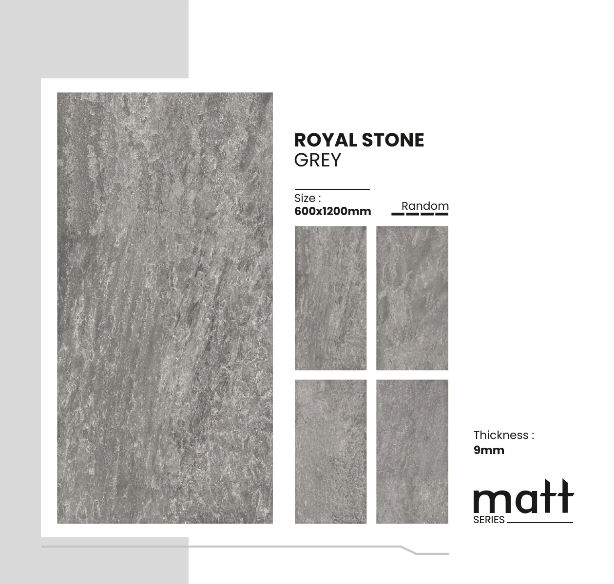 Matt Series Catalogue - Design 35 - 600x1200mm Matt