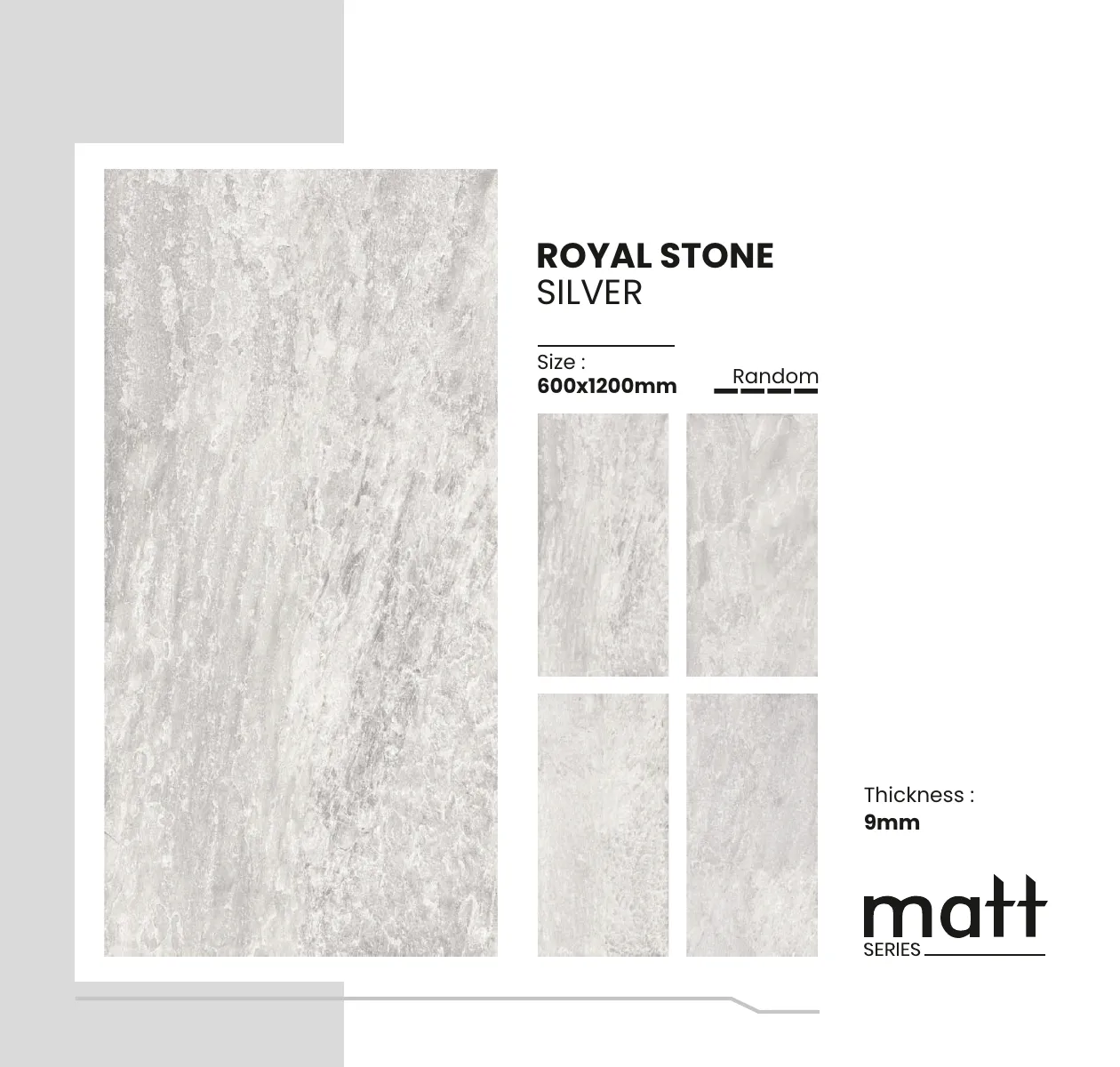 Matt Series Catalogue - Design 36 - 600x1200mm Matt