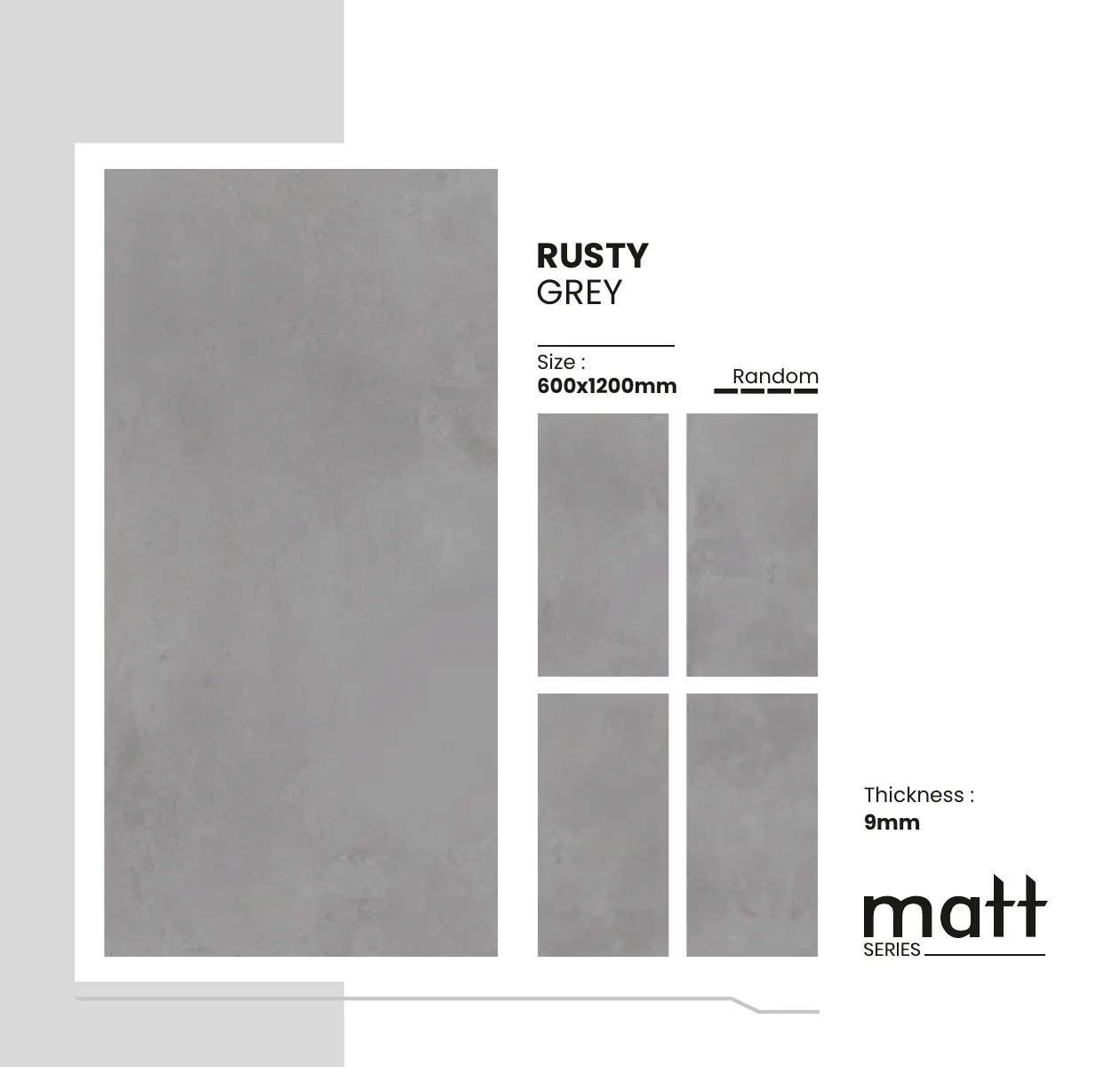 Matt Series Catalogue - Design 39 - 600x1200mm Matt