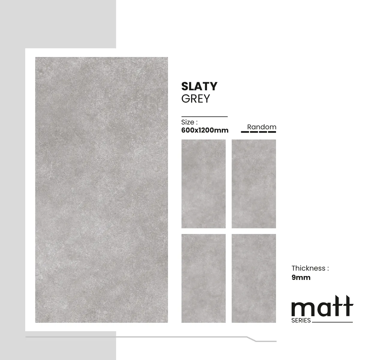 Matt Series Catalogue - Design 40 - 600x1200mm Matt