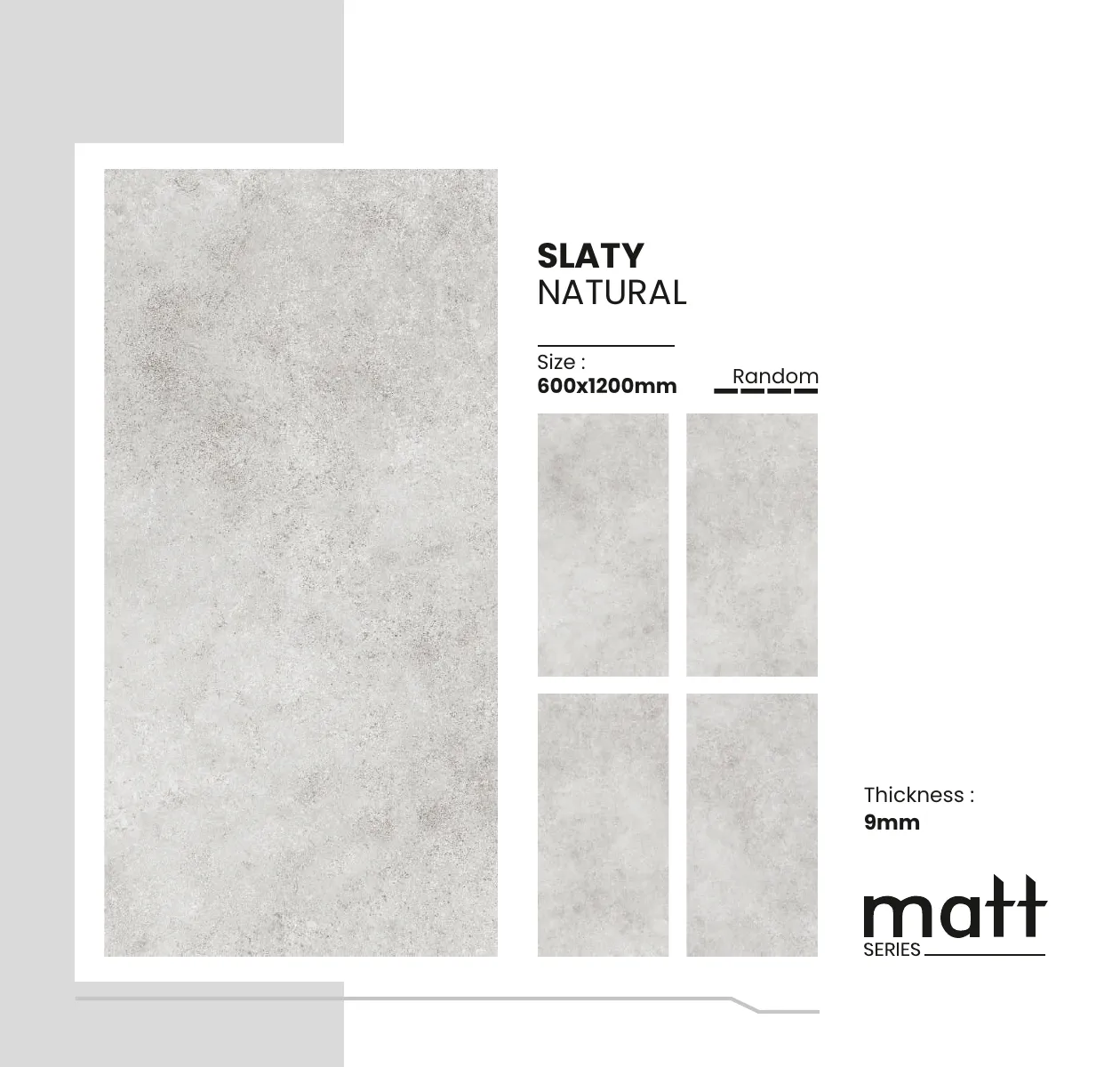 Matt Series Catalogue - Design 41 - 600x1200mm Matt