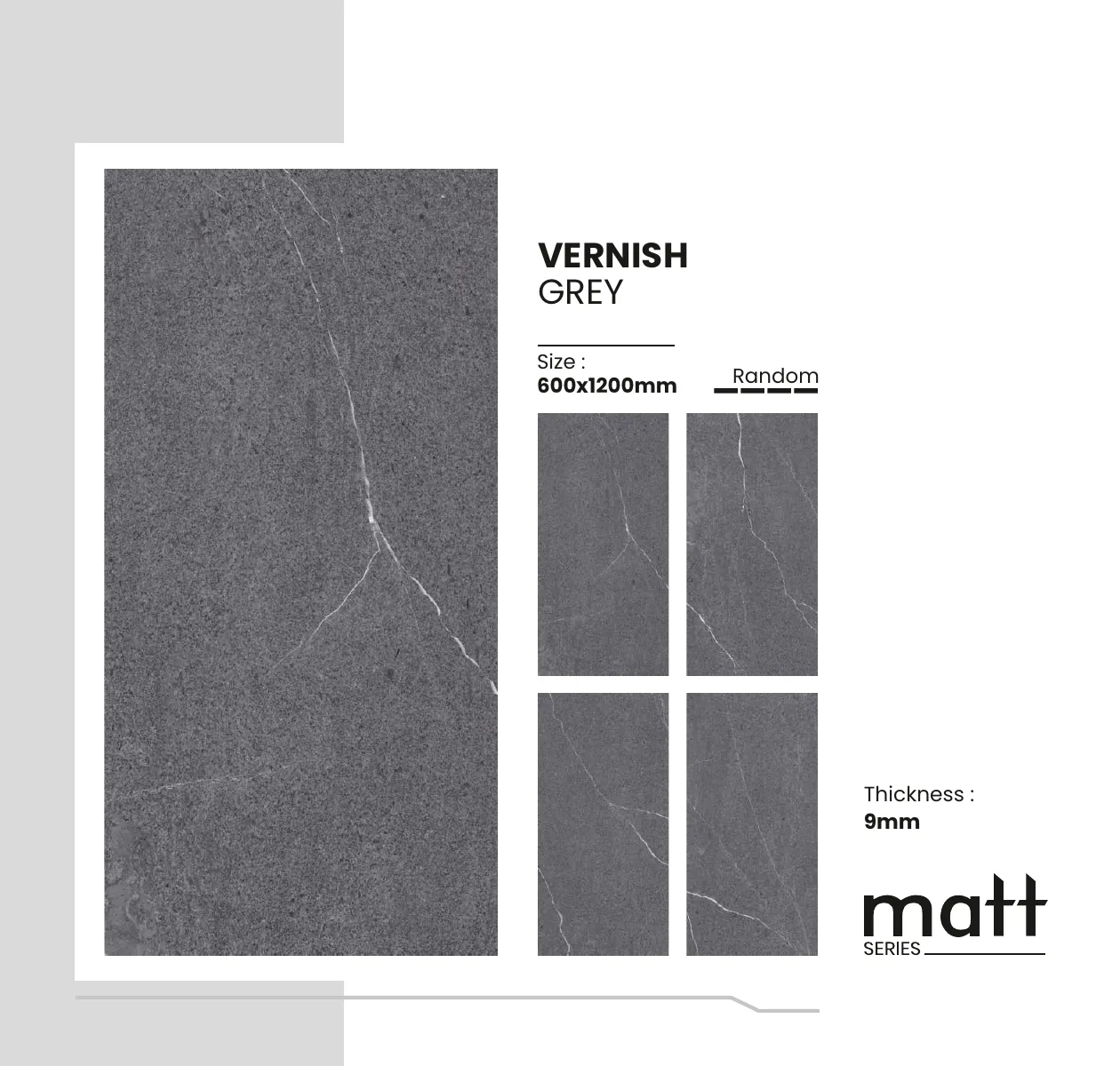 Matt Series Catalogue - Design 50 - 600x1200mm Matt