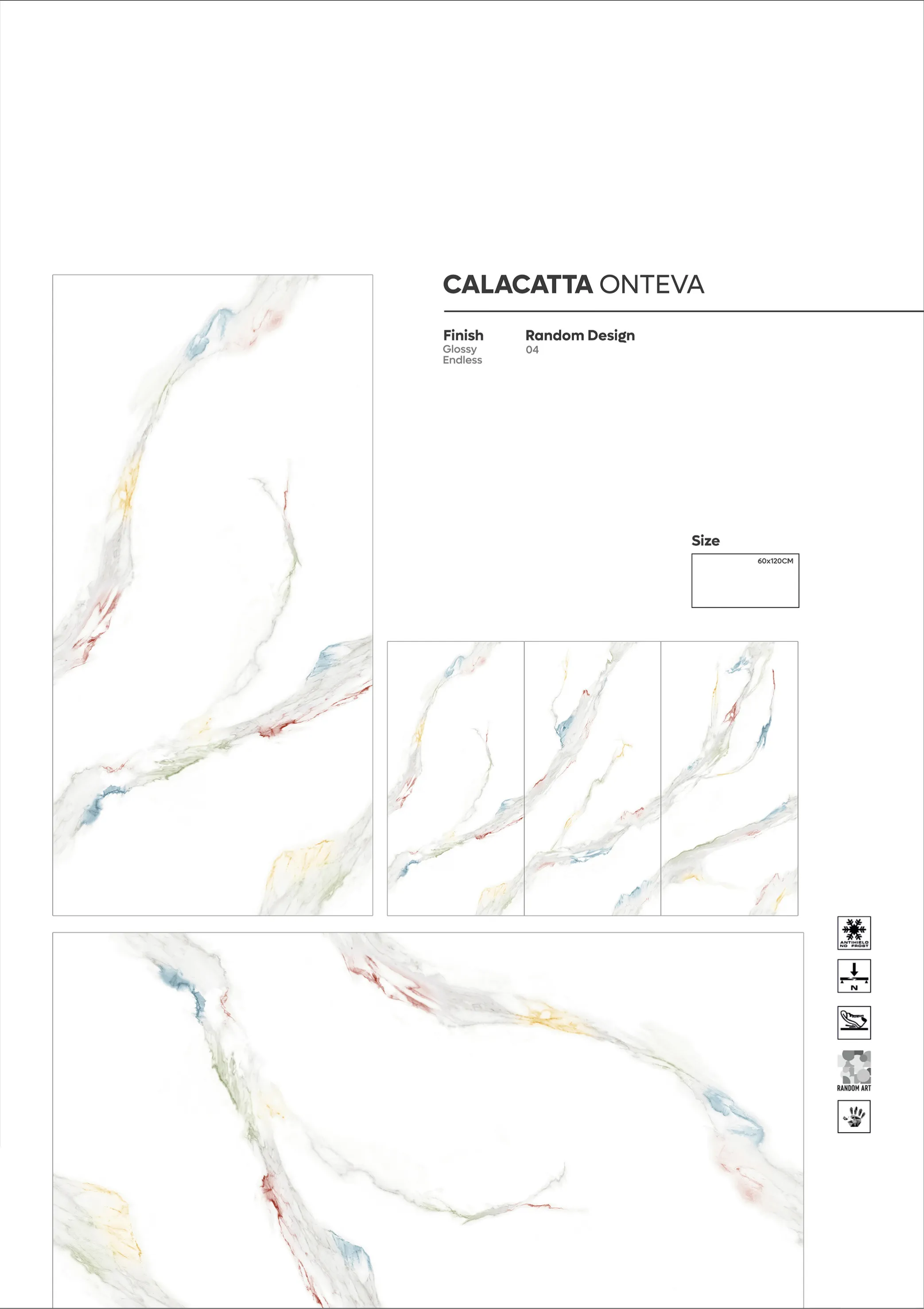 NEW COLLECTION - Design 4 - 600x1200mm Glossy