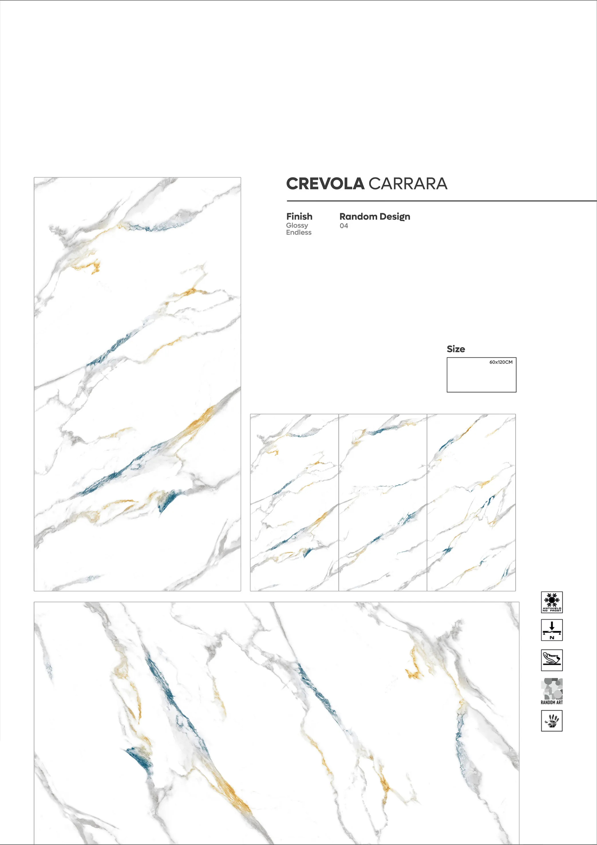 NEW COLLECTION - Design 5 - 600x1200mm Glossy