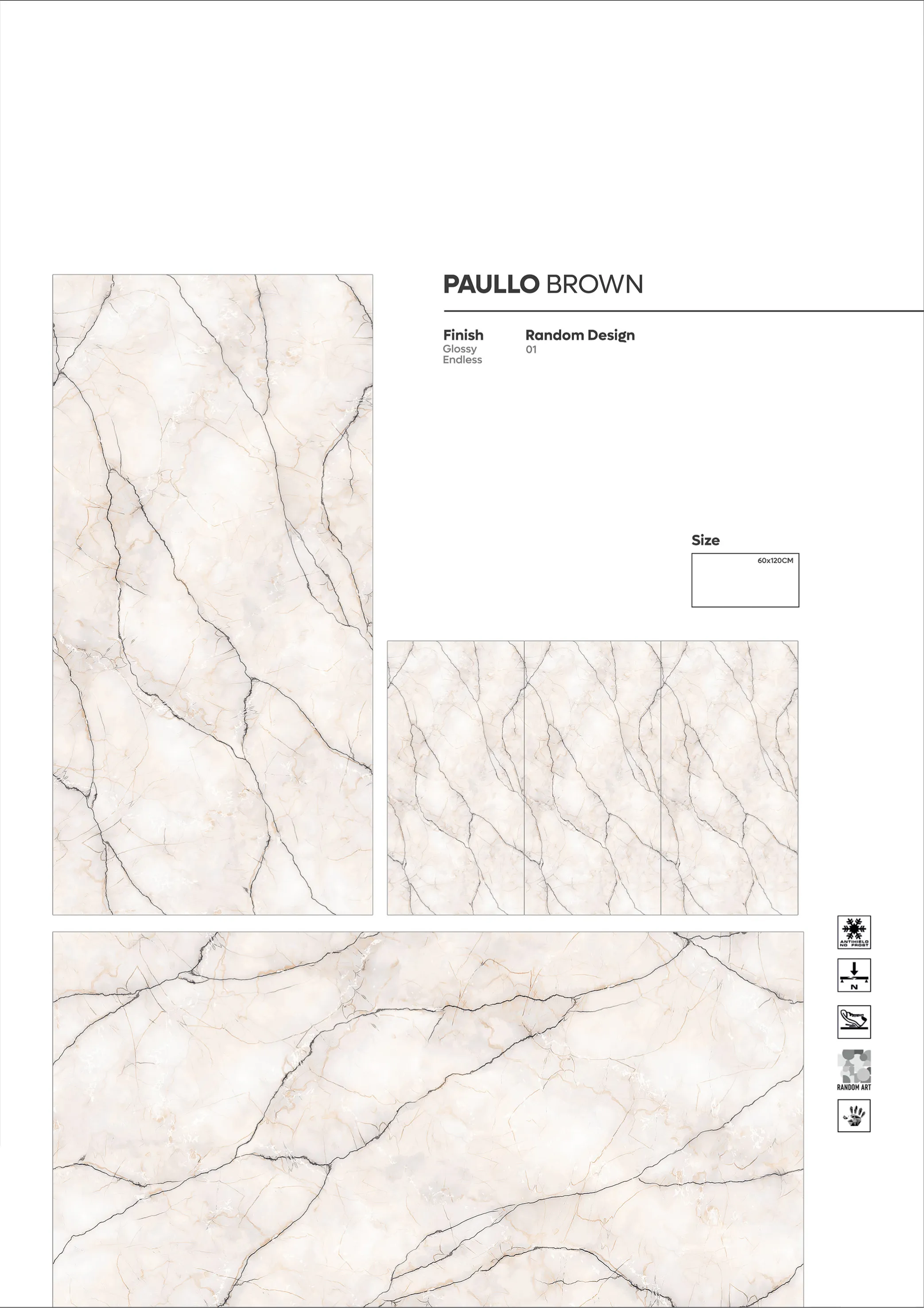 NEW COLLECTION - Design 8 - 600x1200mm Glossy