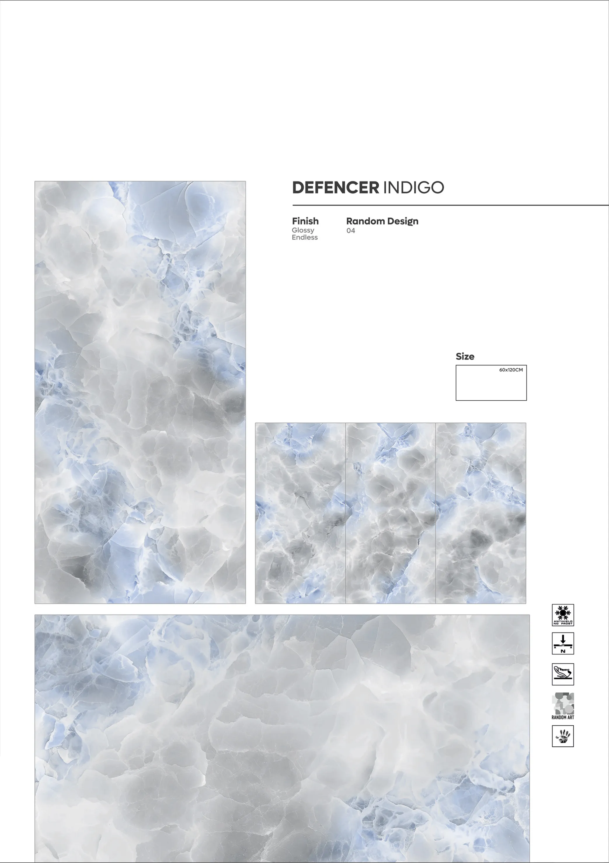 NEW COLLECTION - Design 9 - 600x1200mm Glossy