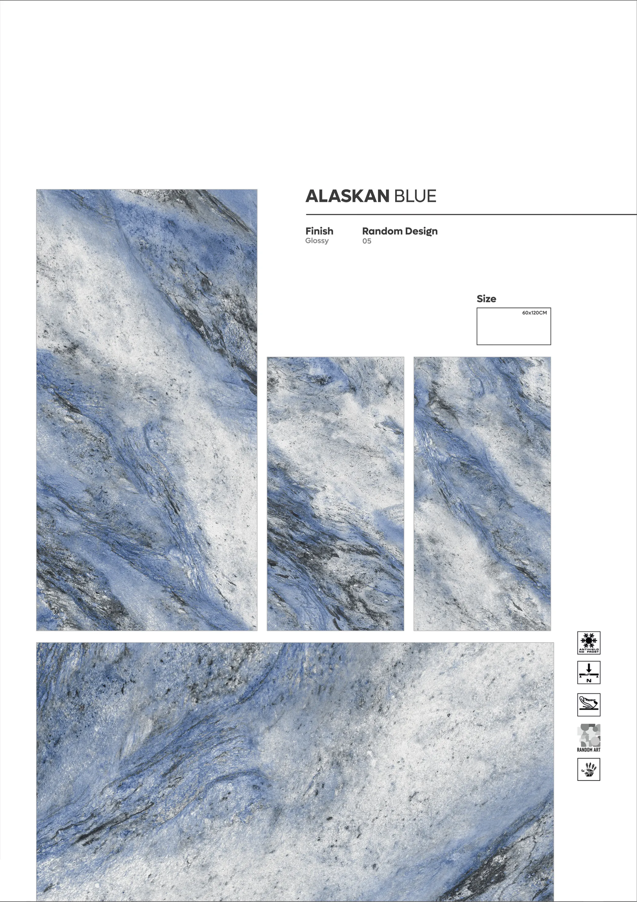 NEW COLLECTION - Design 20 - 600x1200mm Glossy