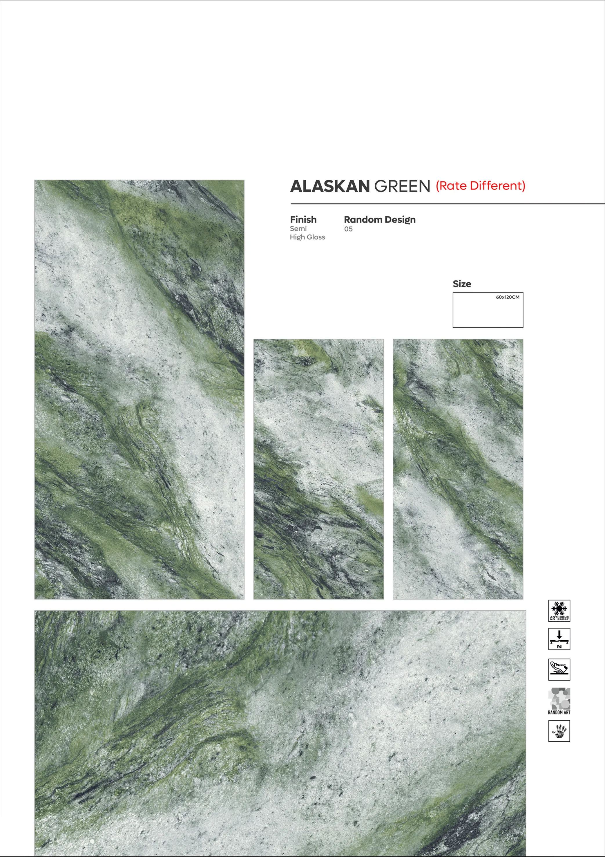 NEW COLLECTION - Design 21 - 600x1200mm Glossy