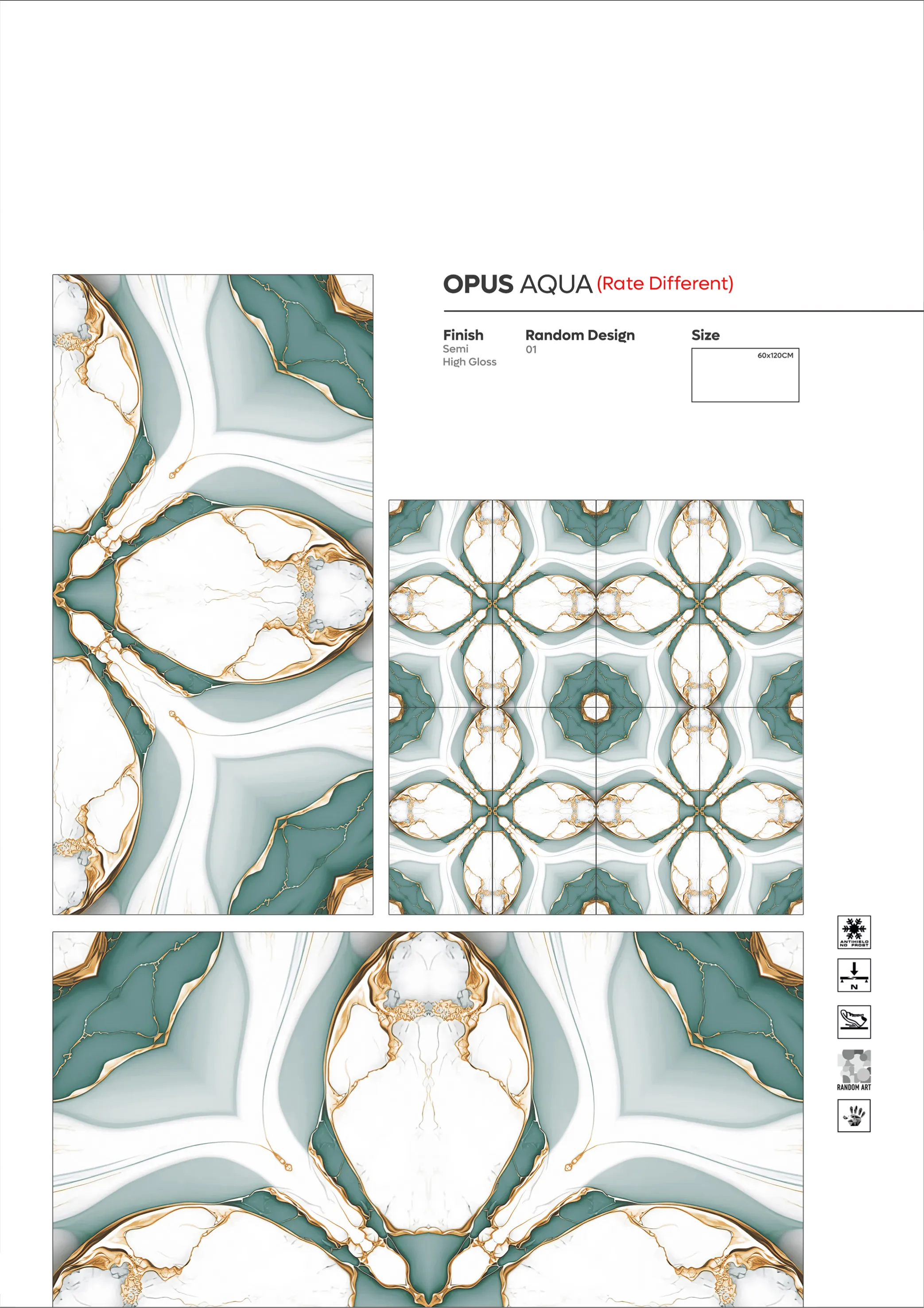NEW COLLECTION - Design 30 - 600x1200mm Glossy