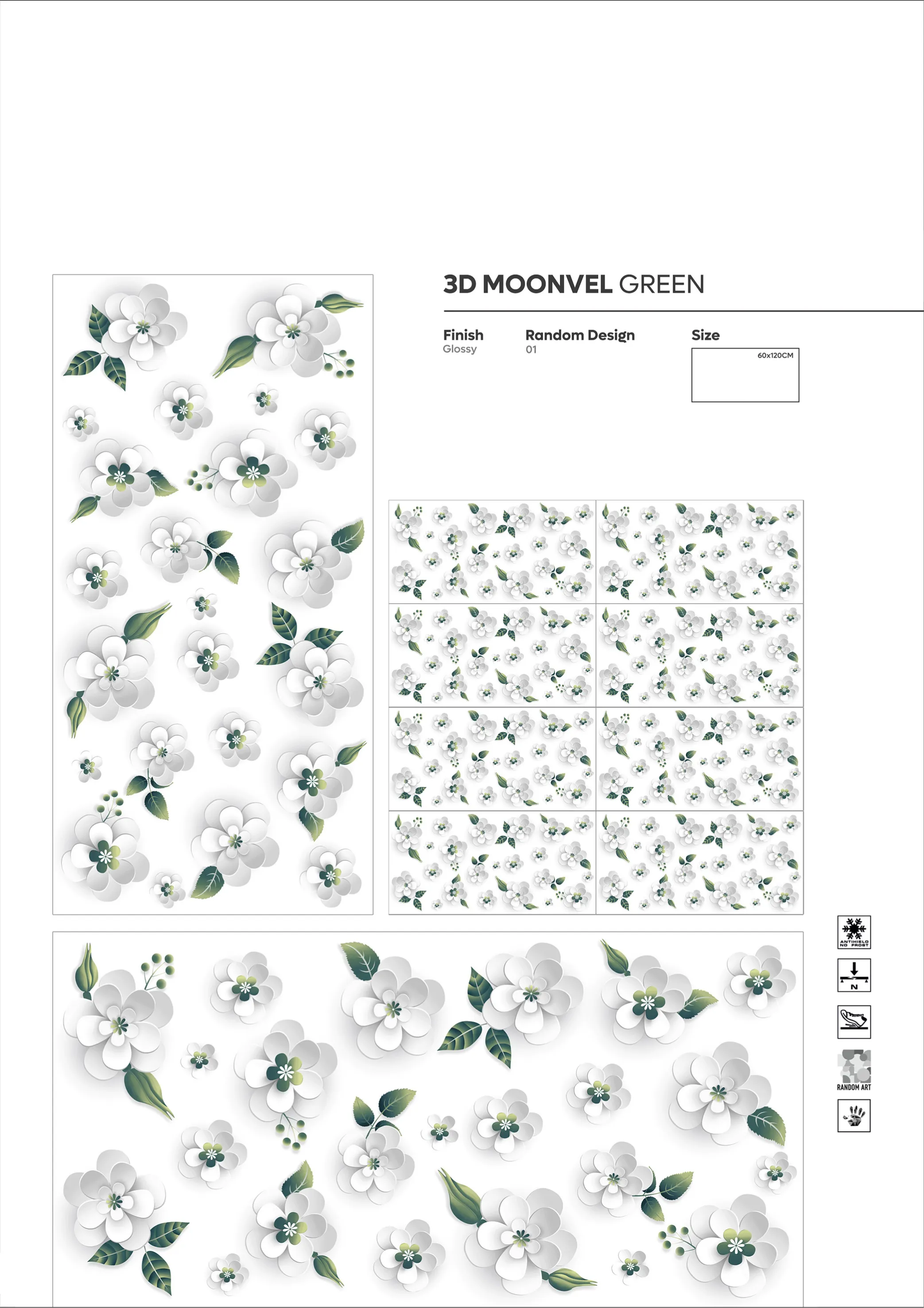 NEW COLLECTION - Design 49 - 600x1200mm Glossy