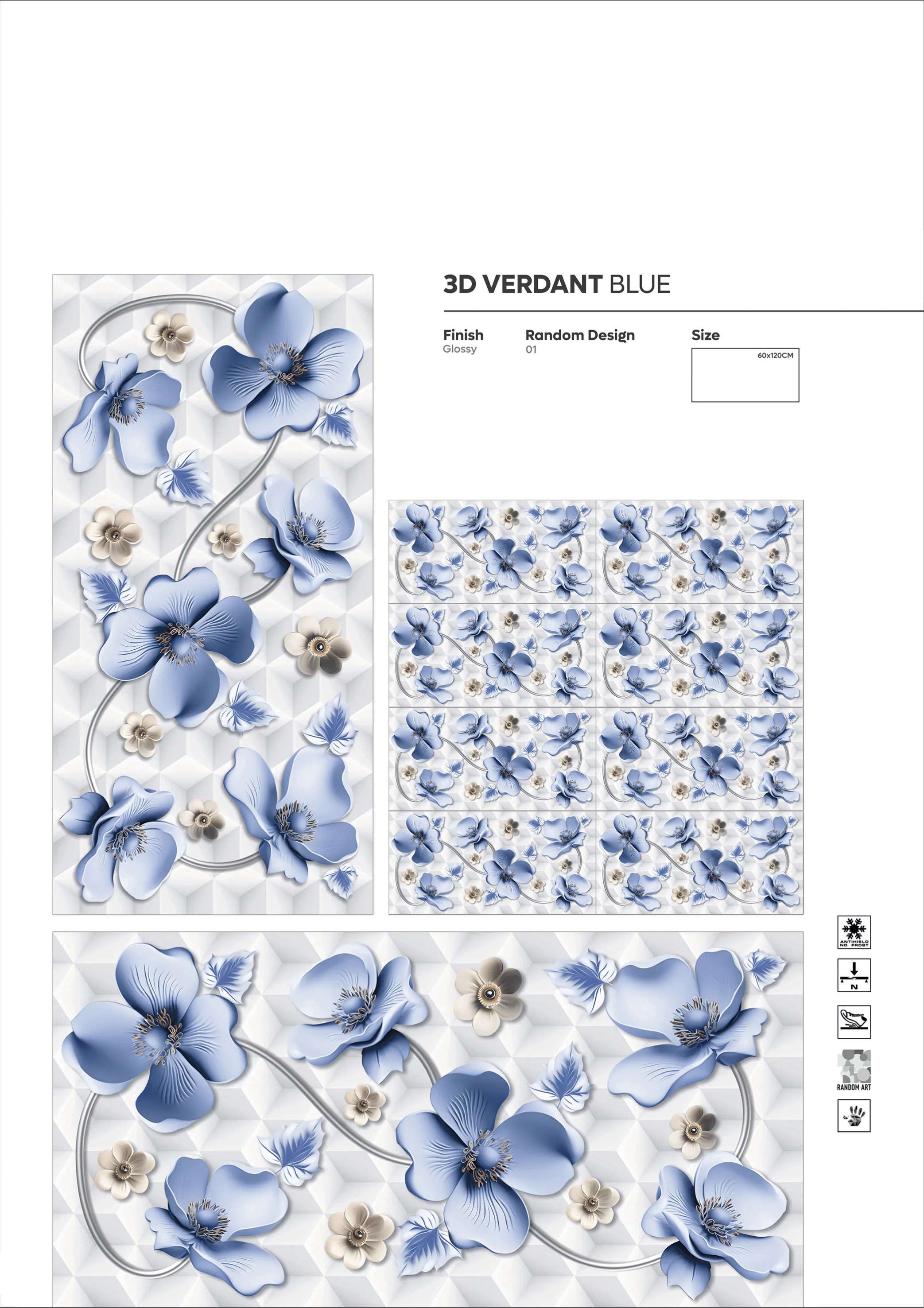 NEW COLLECTION - Design 53 - 600x1200mm Glossy