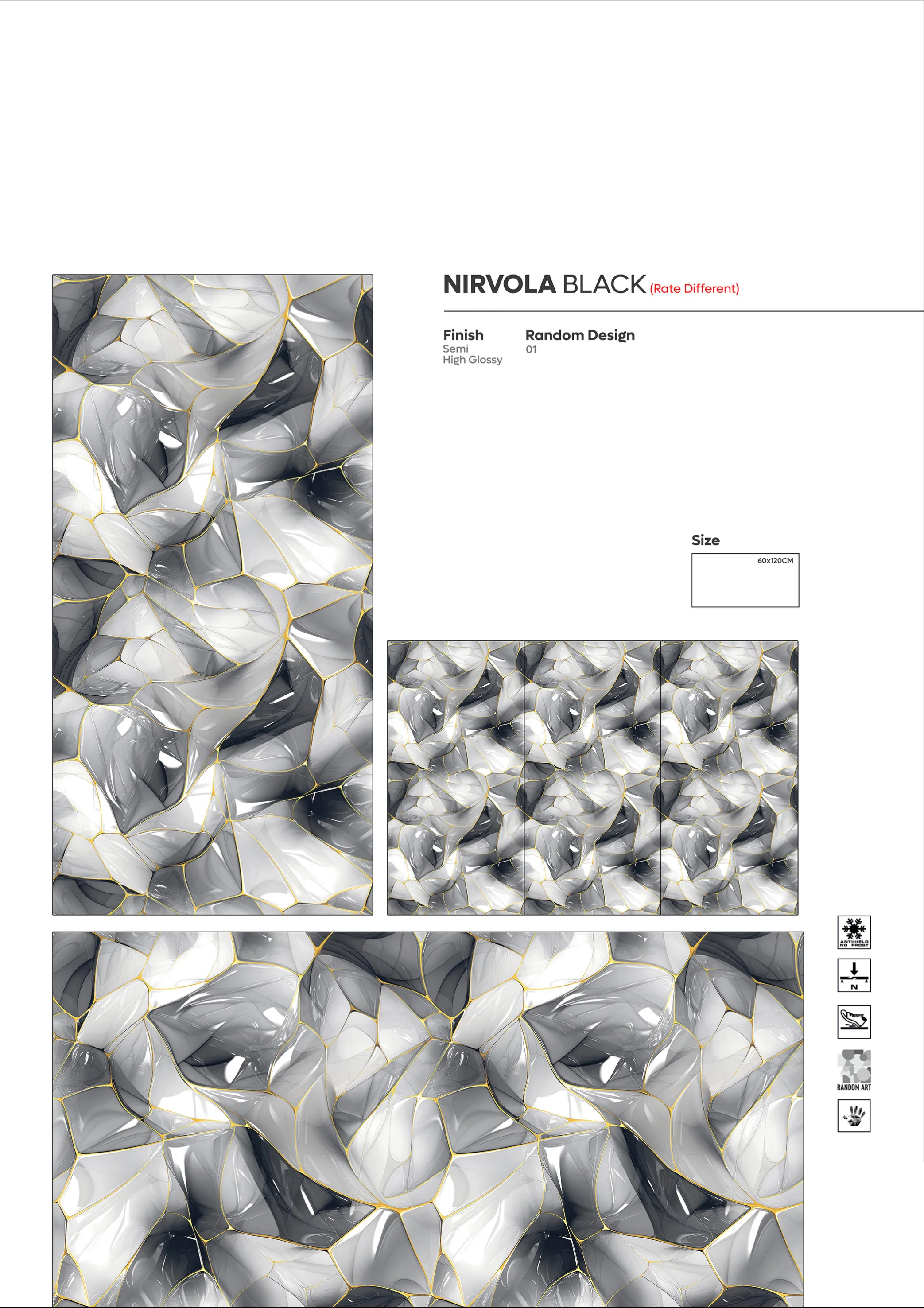 NEW COLLECTION - Design 60 - 600x1200mm Glossy