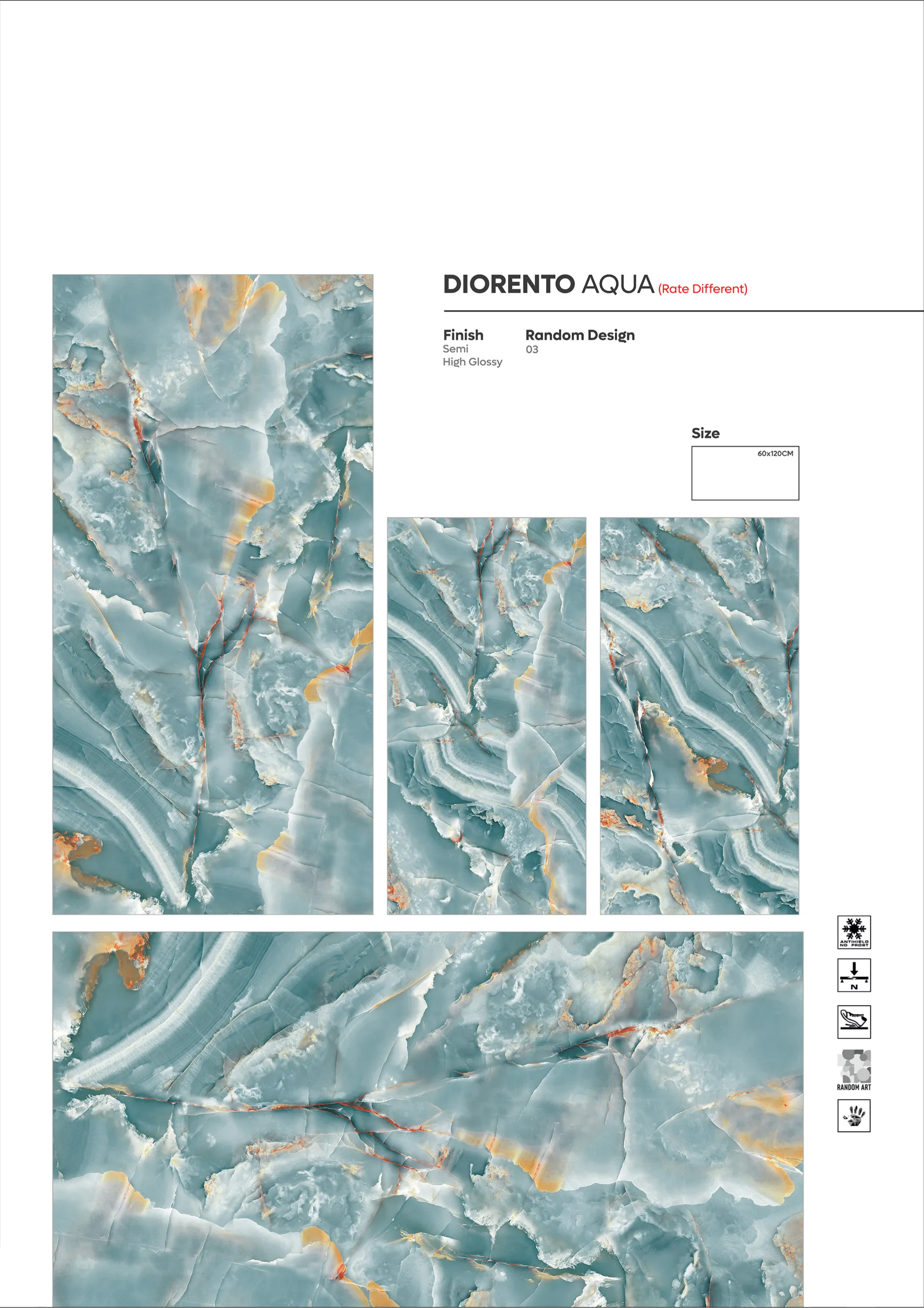 NEW COLLECTION - Design 67 - 600x1200mm Glossy