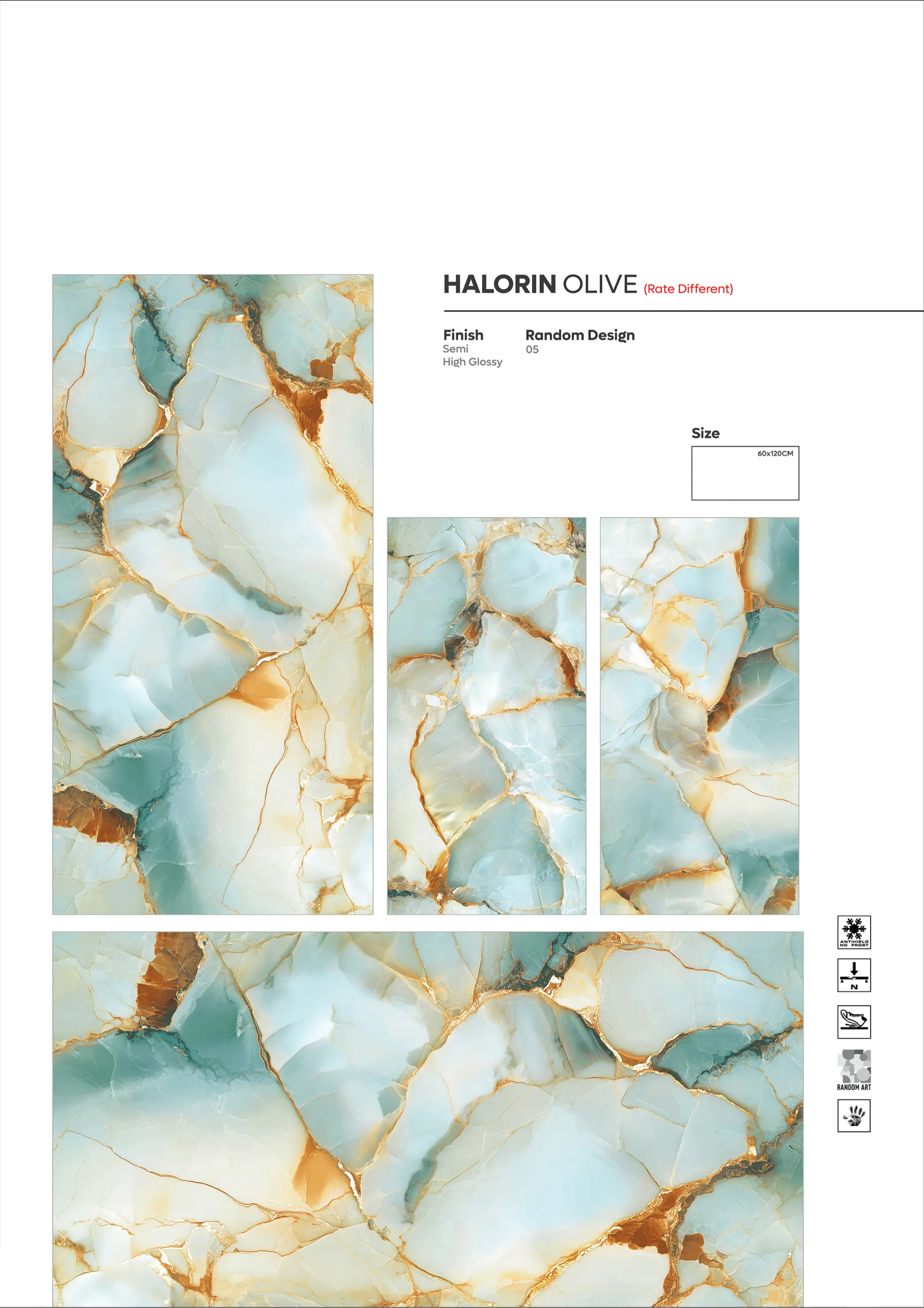 NEW COLLECTION - Design 71 - 600x1200mm Glossy
