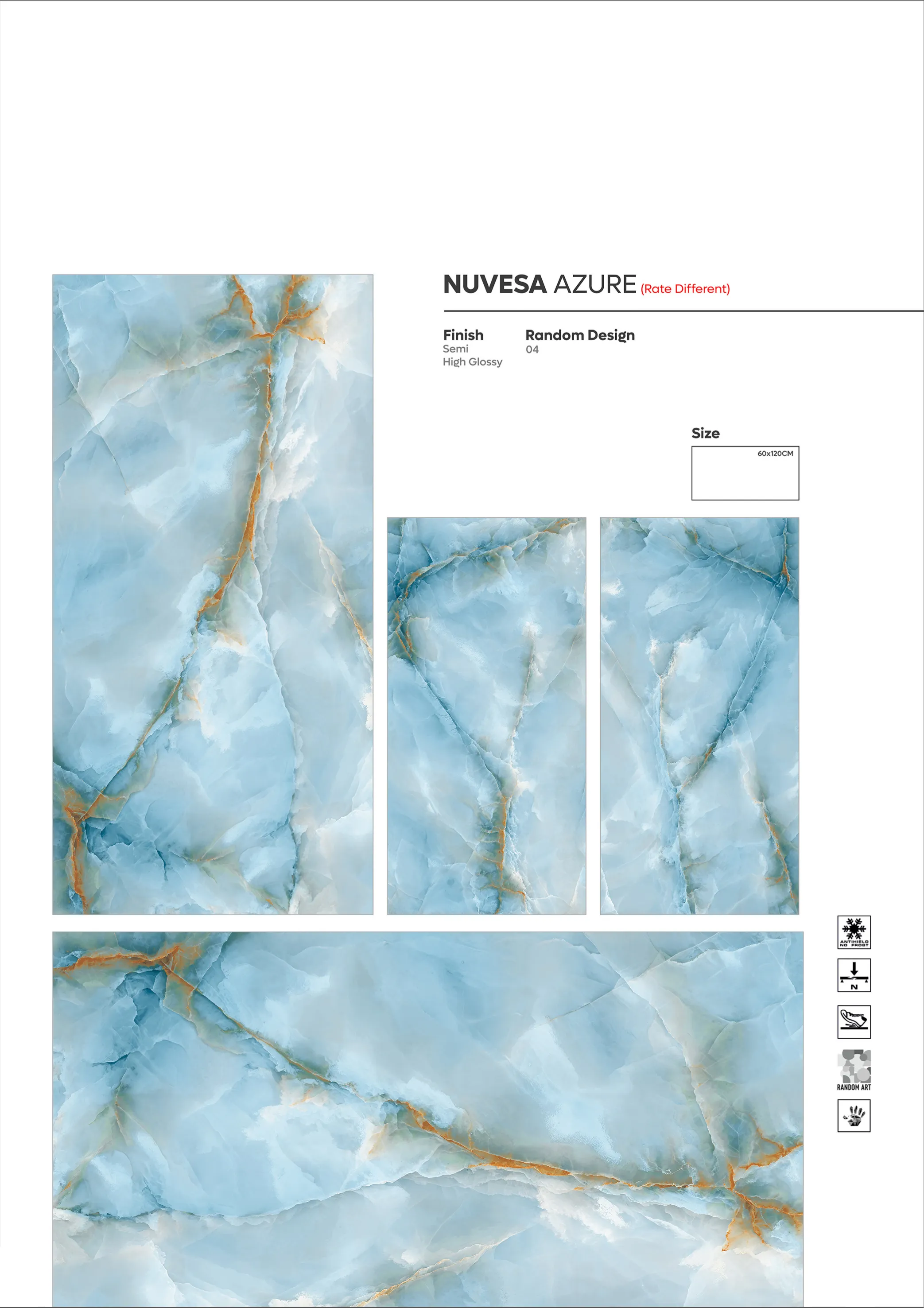 NEW COLLECTION - Design 74 - 600x1200mm Glossy