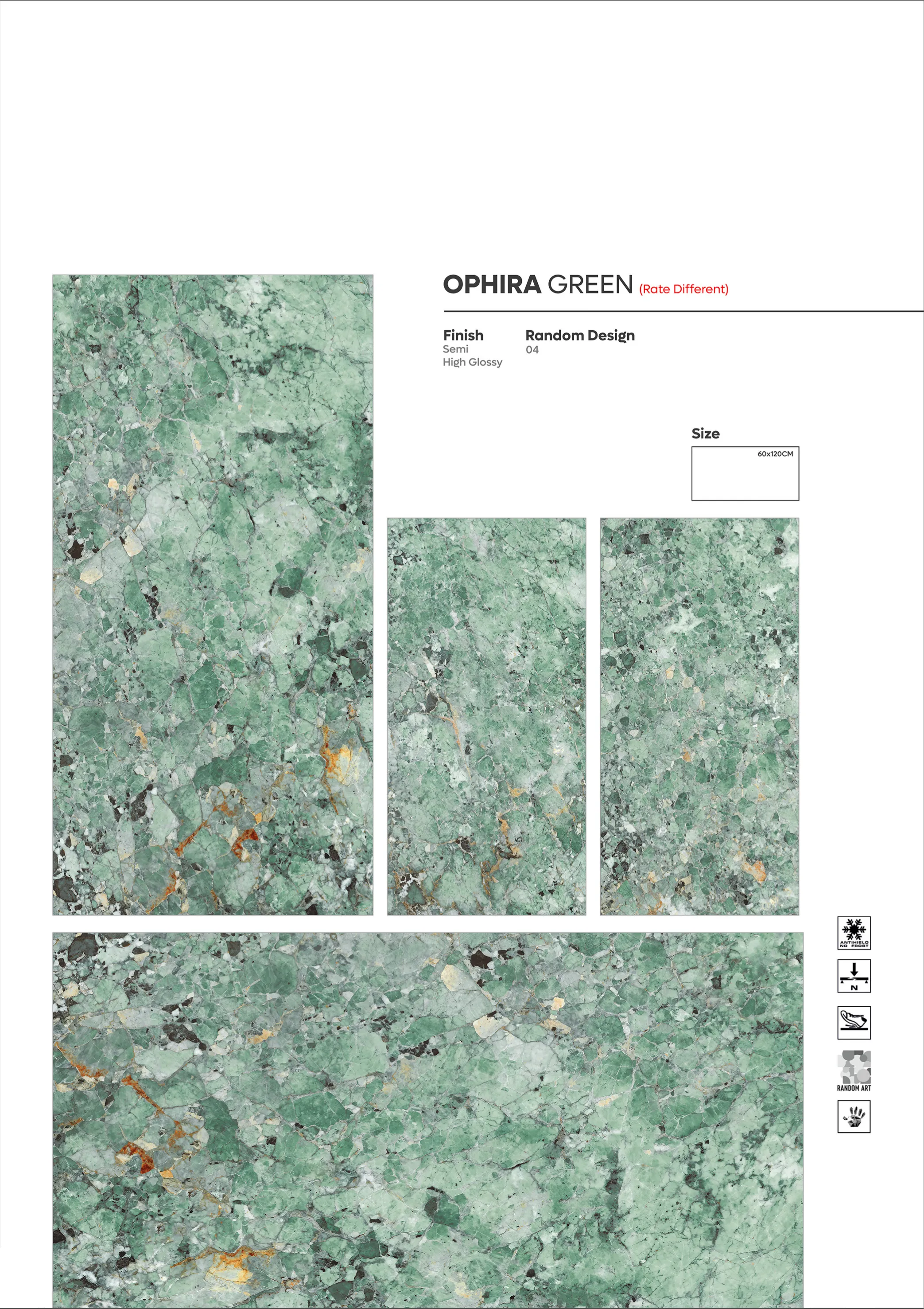 NEW COLLECTION - Design 75 - 600x1200mm Glossy