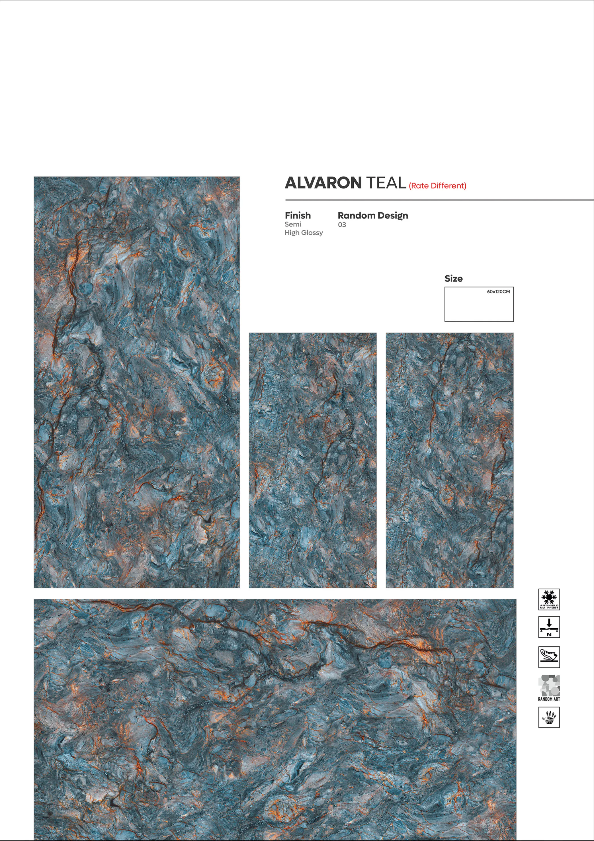 NEW COLLECTION - Design 78 - 600x1200mm Glossy
