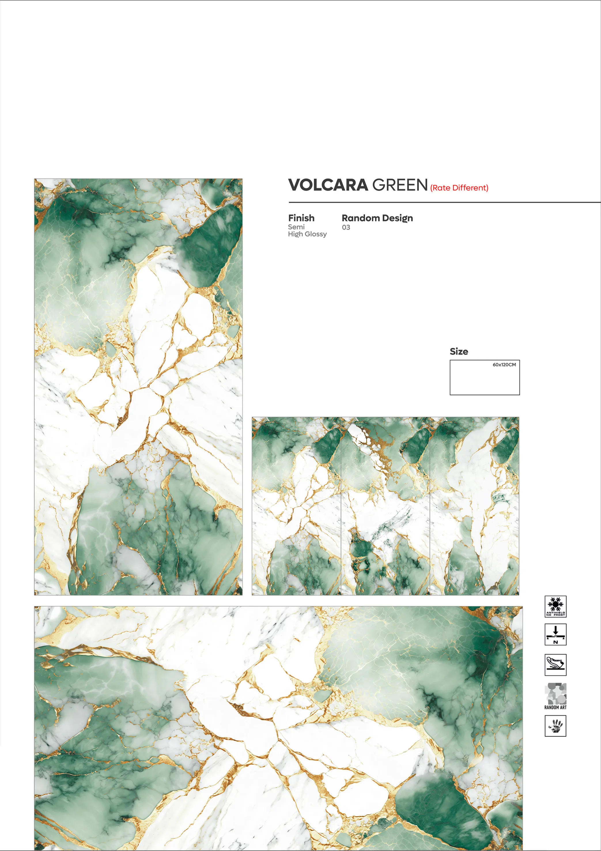 NEW COLLECTION - Design 79 - 600x1200mm Glossy