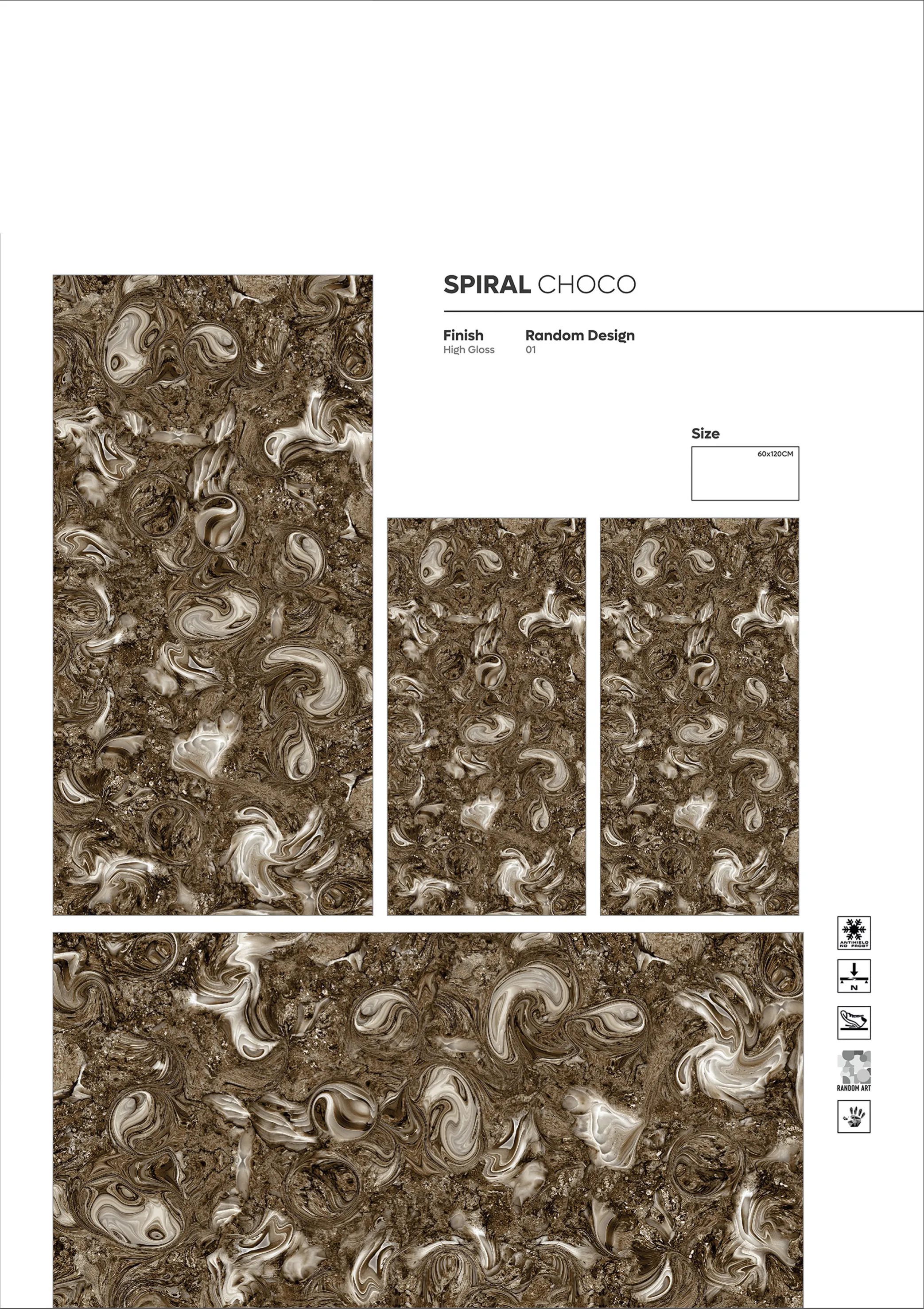 NORMAL HIGH GLOSSY - Design 24 - 600x1200mm High Gloss