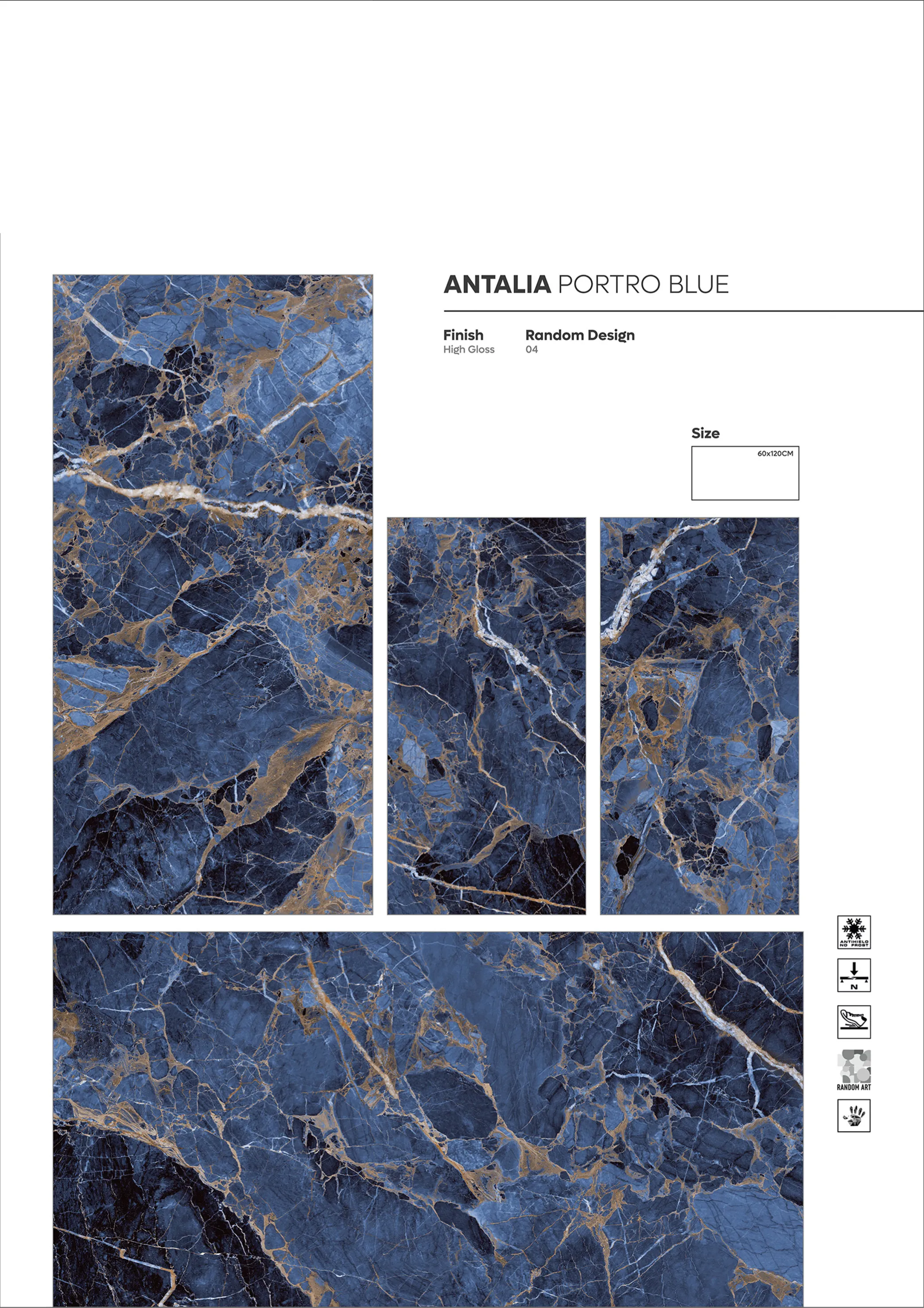 NORMAL HIGH GLOSSY - Design 31 - 600x1200mm High Gloss