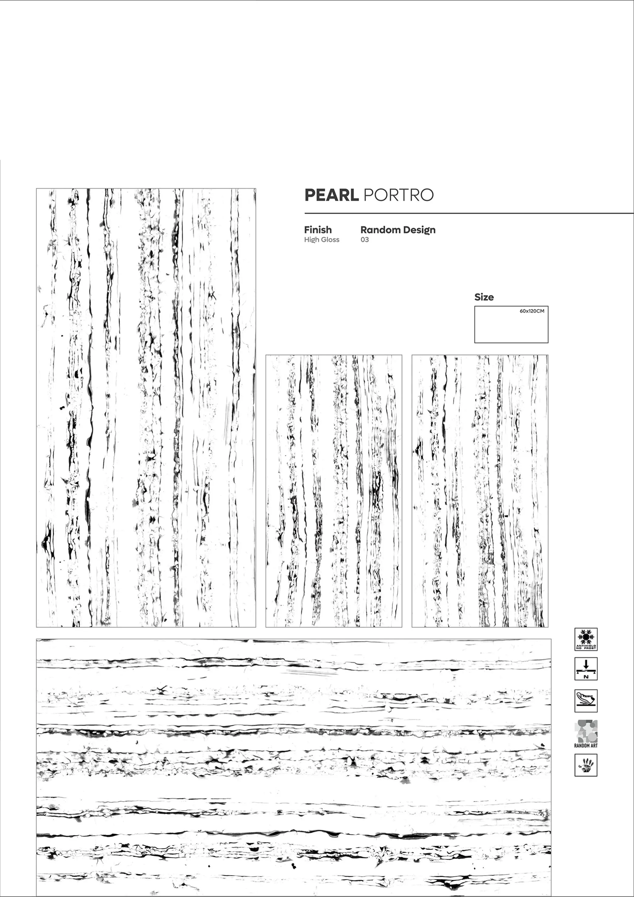 NORMAL HIGH GLOSSY - Design 37 - 600x1200mm High Gloss