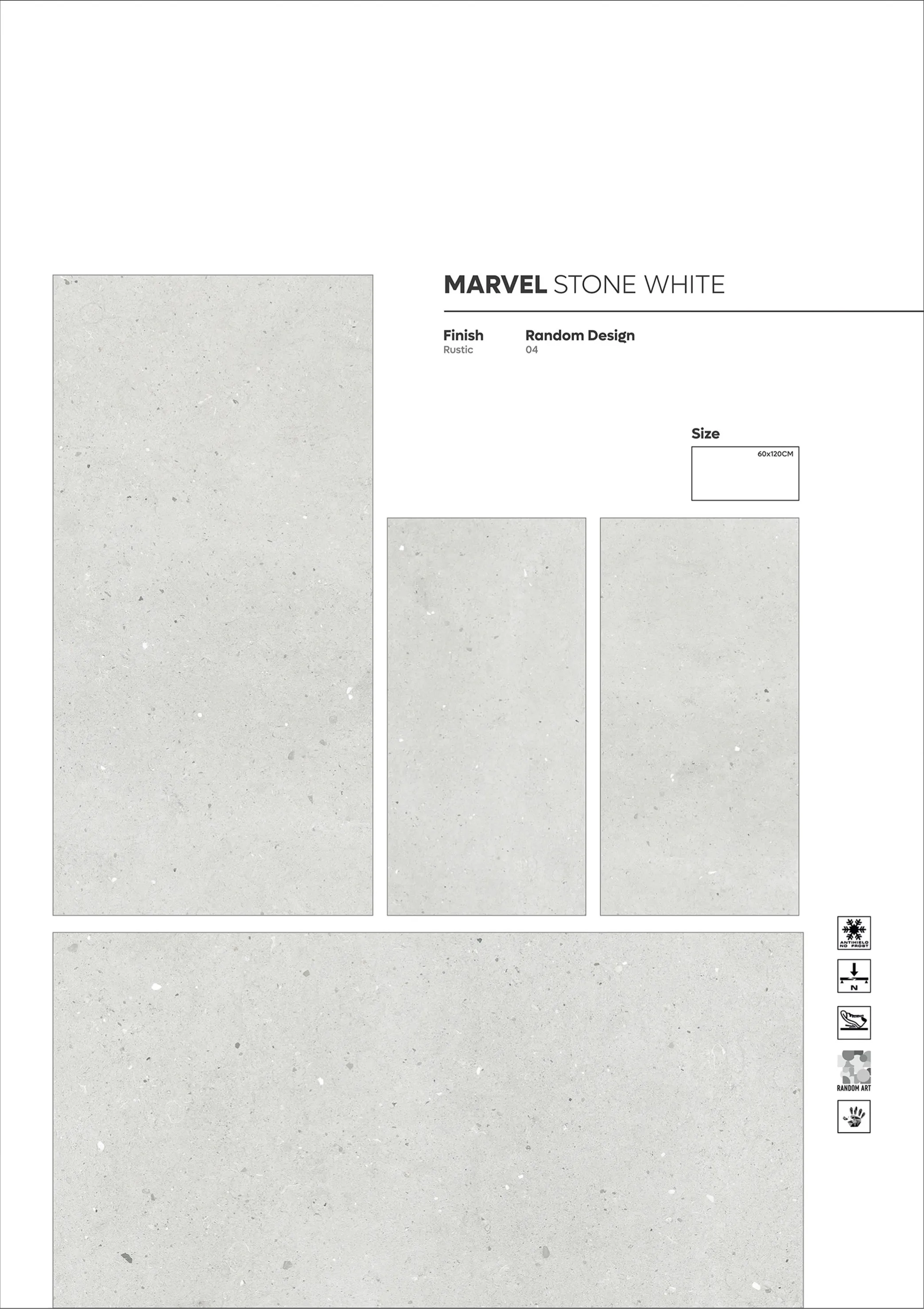 RUSTIC SERIES 6 - Design 7 - 600x1200mm Rustic