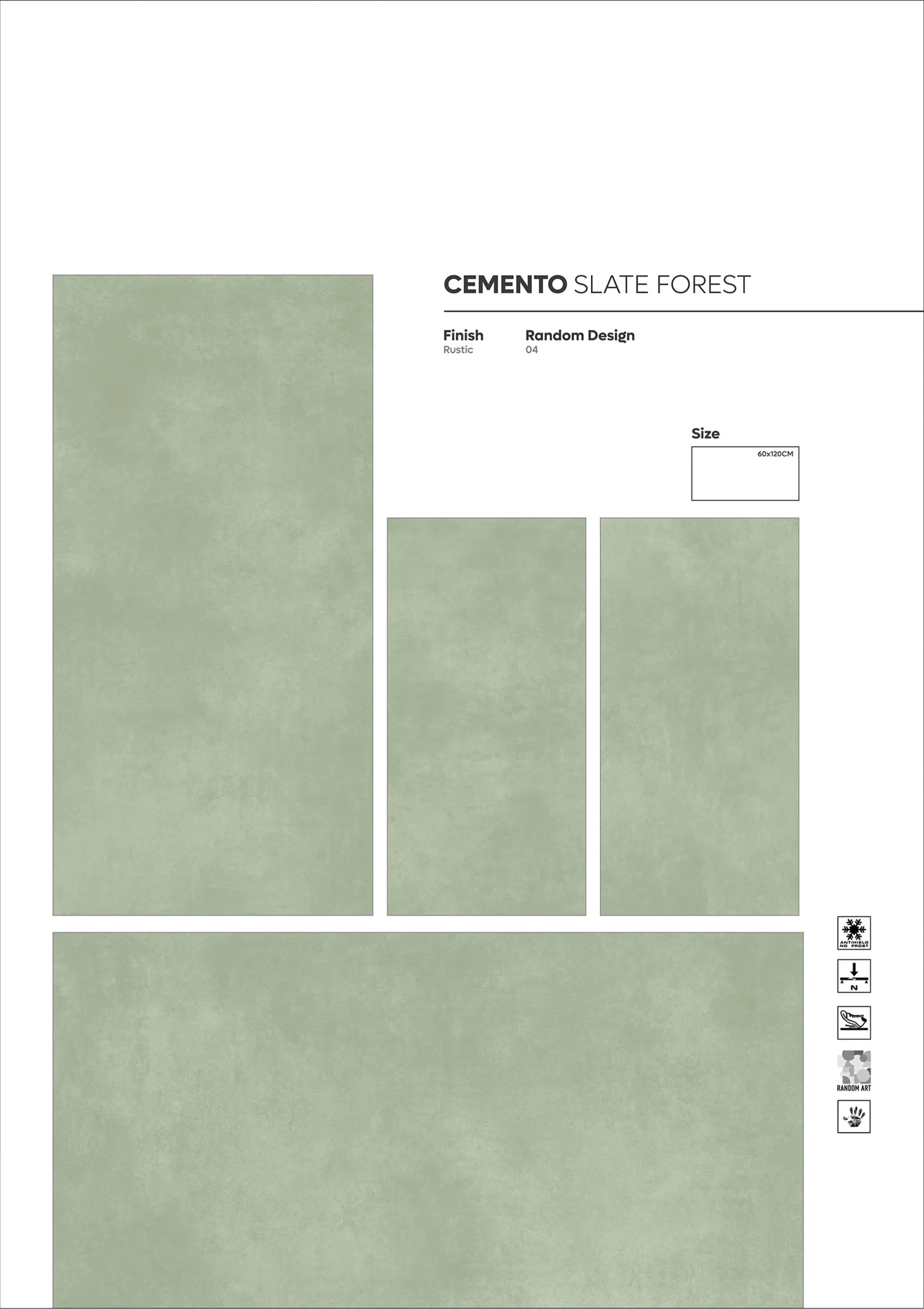 RUSTIC SERIES 6 - Design 24 - 600x1200mm Rustic