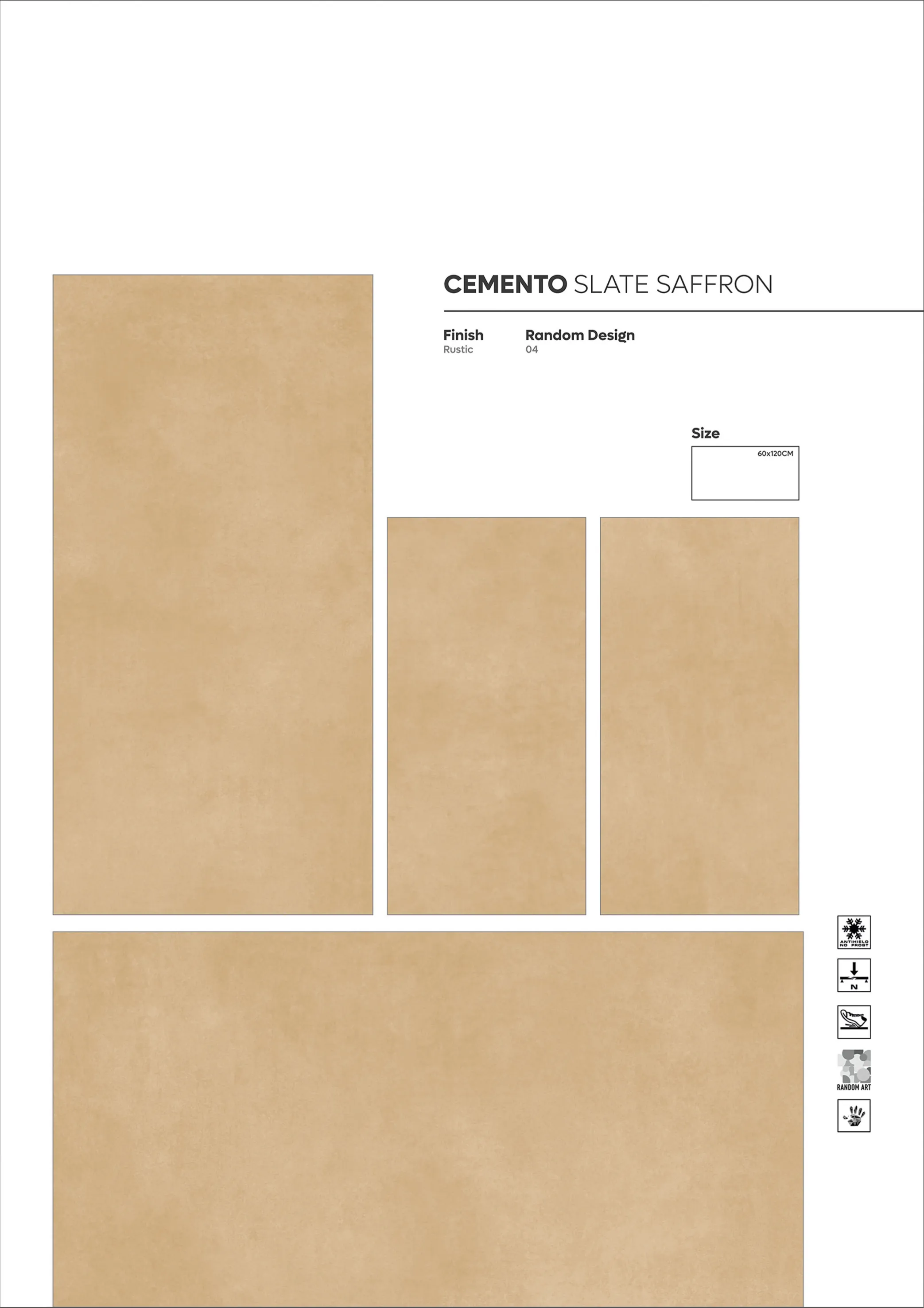 RUSTIC SERIES 6 - Design 25 - 600x1200mm Rustic