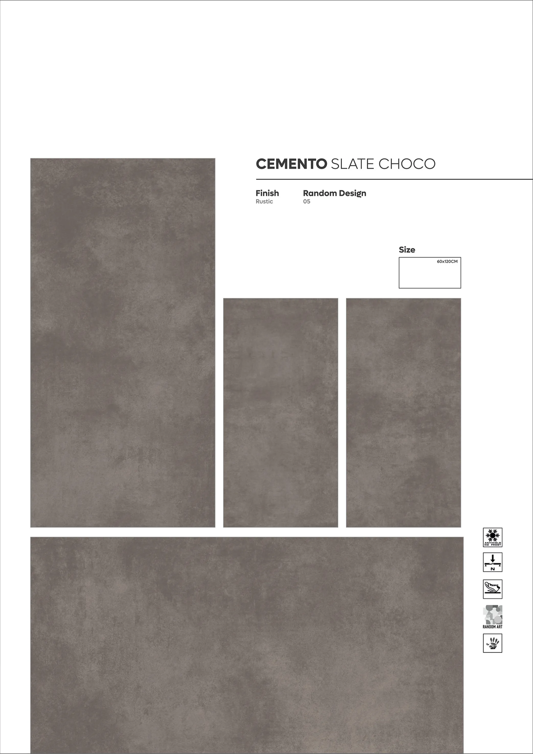 RUSTIC SERIES 6 - Design 26 - 600x1200mm Rustic
