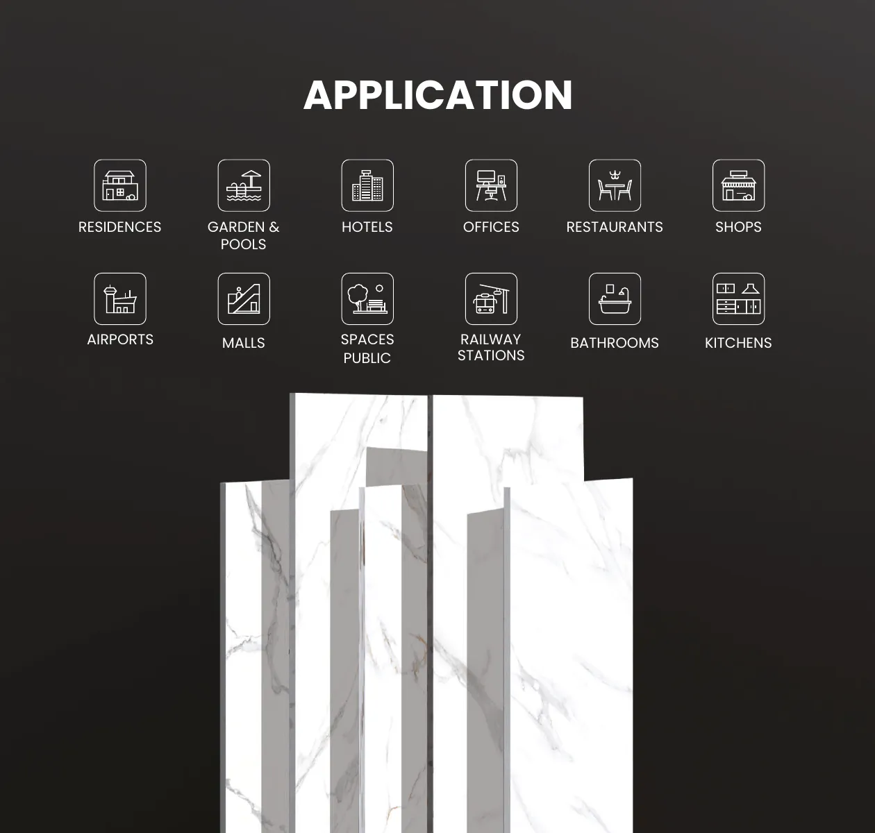 Satuario Series Catalogue - Design 1 - 600x1200mm Statuario