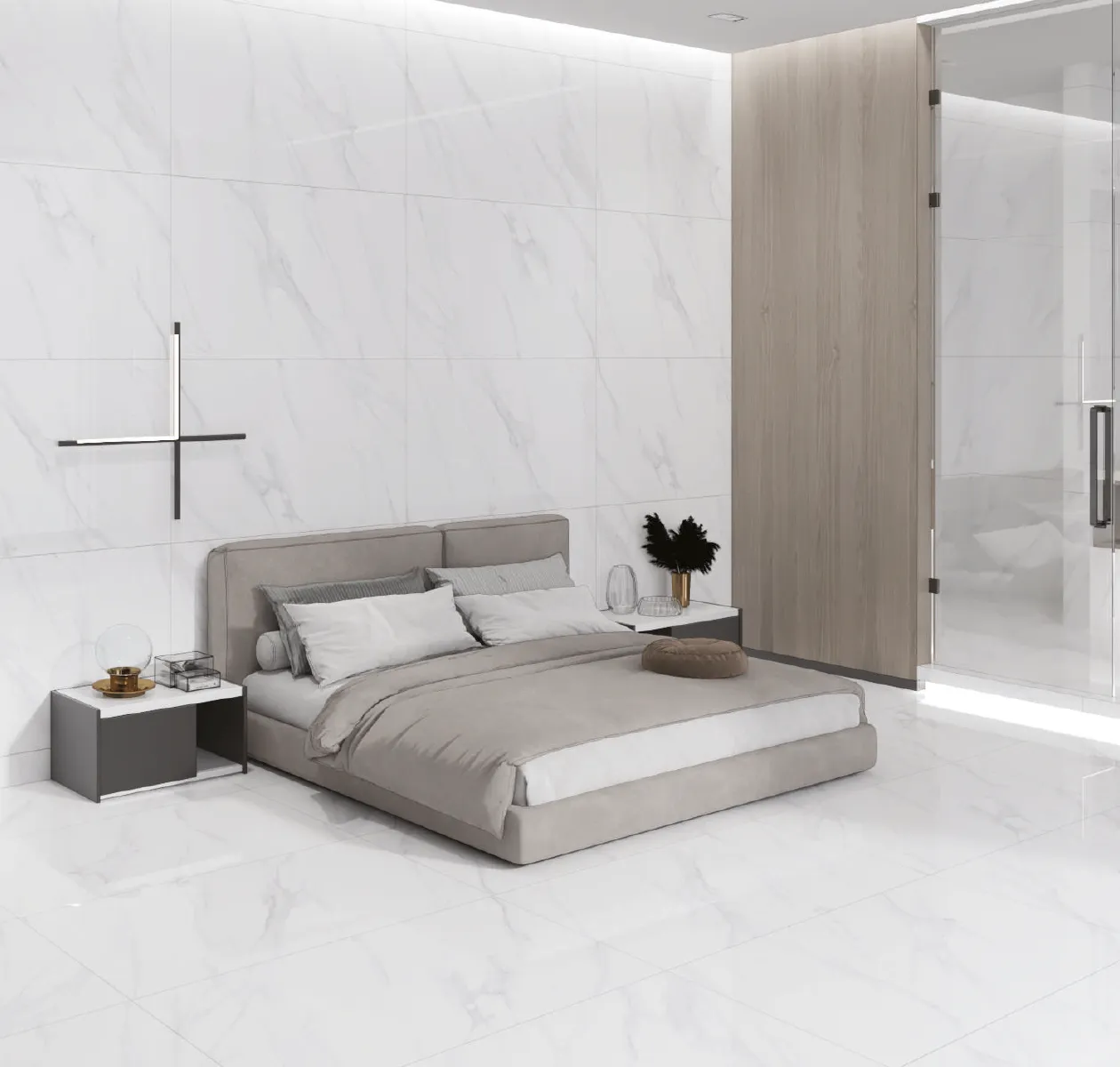 Satuario Series Catalogue - Design 2 - 600x1200mm Statuario