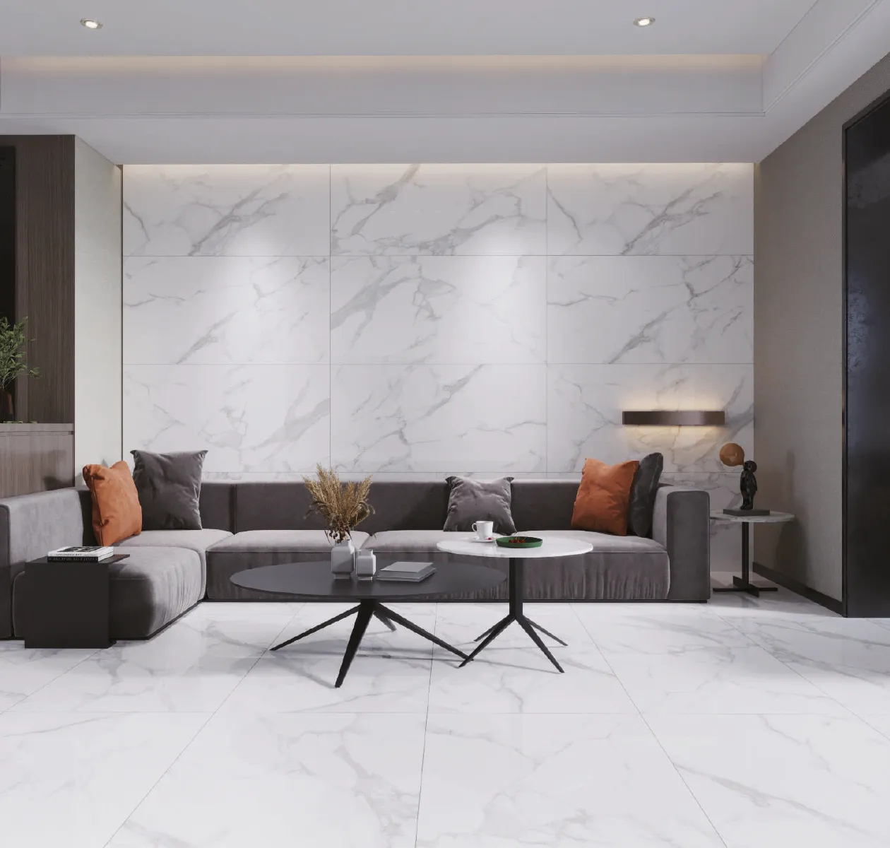 Satuario Series Catalogue - Design 6 - 600x1200mm Statuario