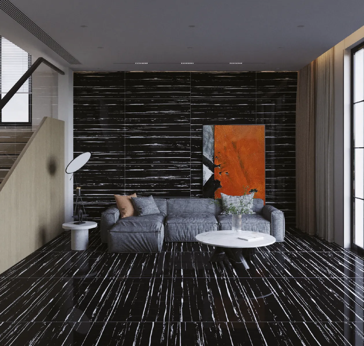 Super High Gloss Series Catalogue - Design 7 - 600x1200mm Super High Gloss