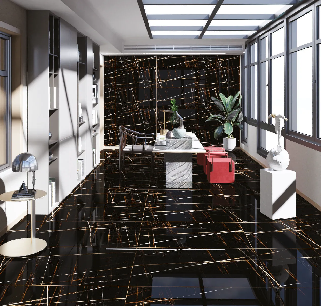 Super High Gloss Series Catalogue - Design 12 - 600x1200mm Super High Gloss