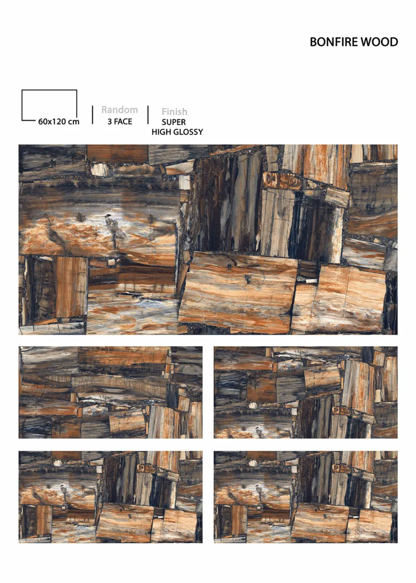 SUPER HIGHGLOSSY 60X120cm - Design 3 - 600x1200mm Super High Gloss