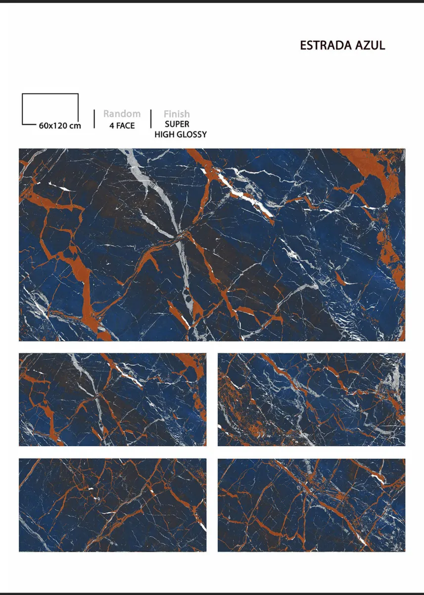 SUPER HIGHGLOSSY 60X120cm - Design 5 - 600x1200mm Super High Gloss